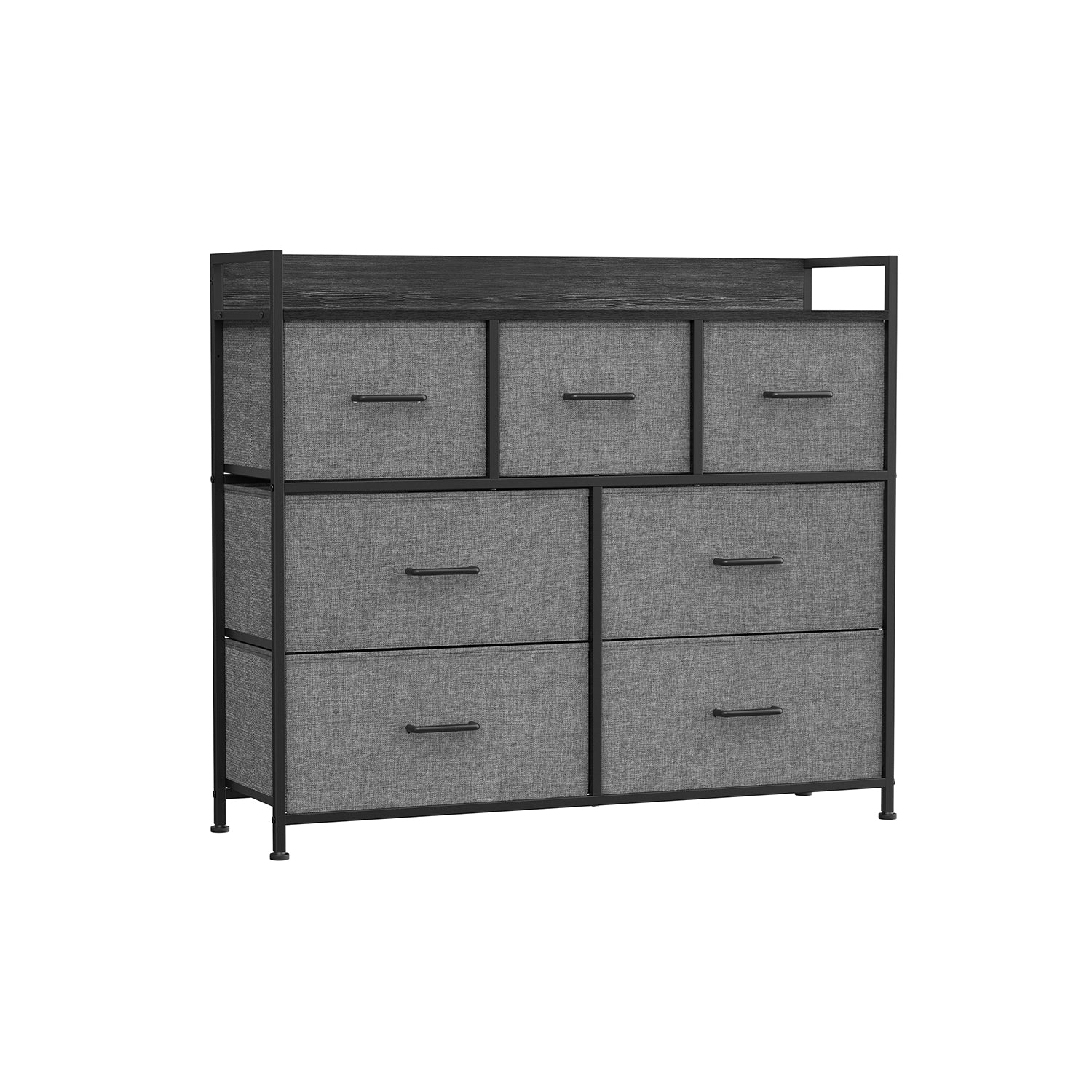 Kommode mit Metallgestell und 7 Stoffschubladen mit Griffen - Image 3