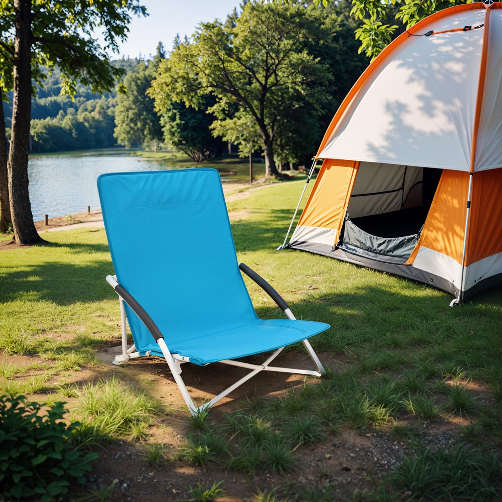 Klappbarer Campingstuhl mit Tragetasche - Image 2