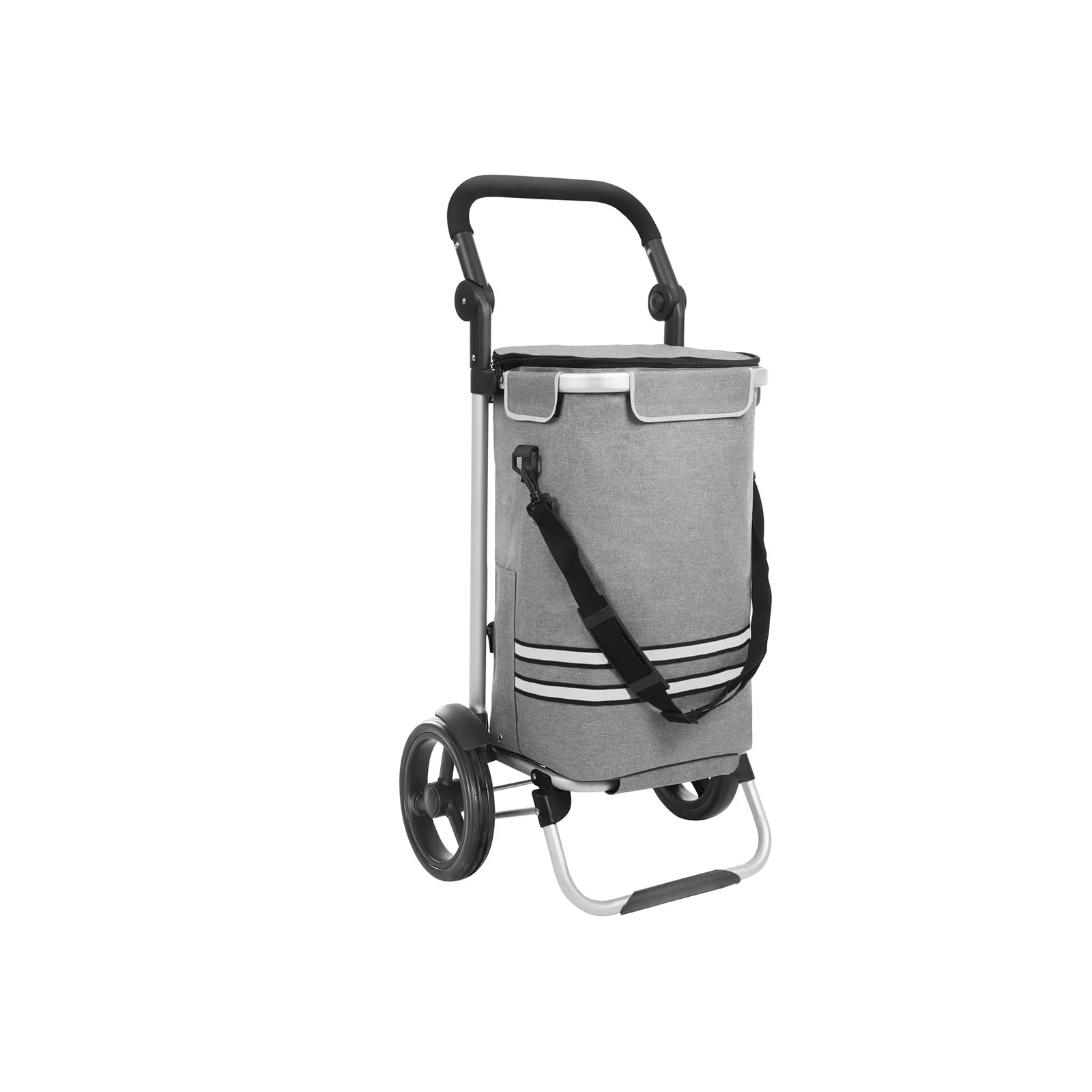 Klappbarer Einkaufstrolley mit Kühlfach