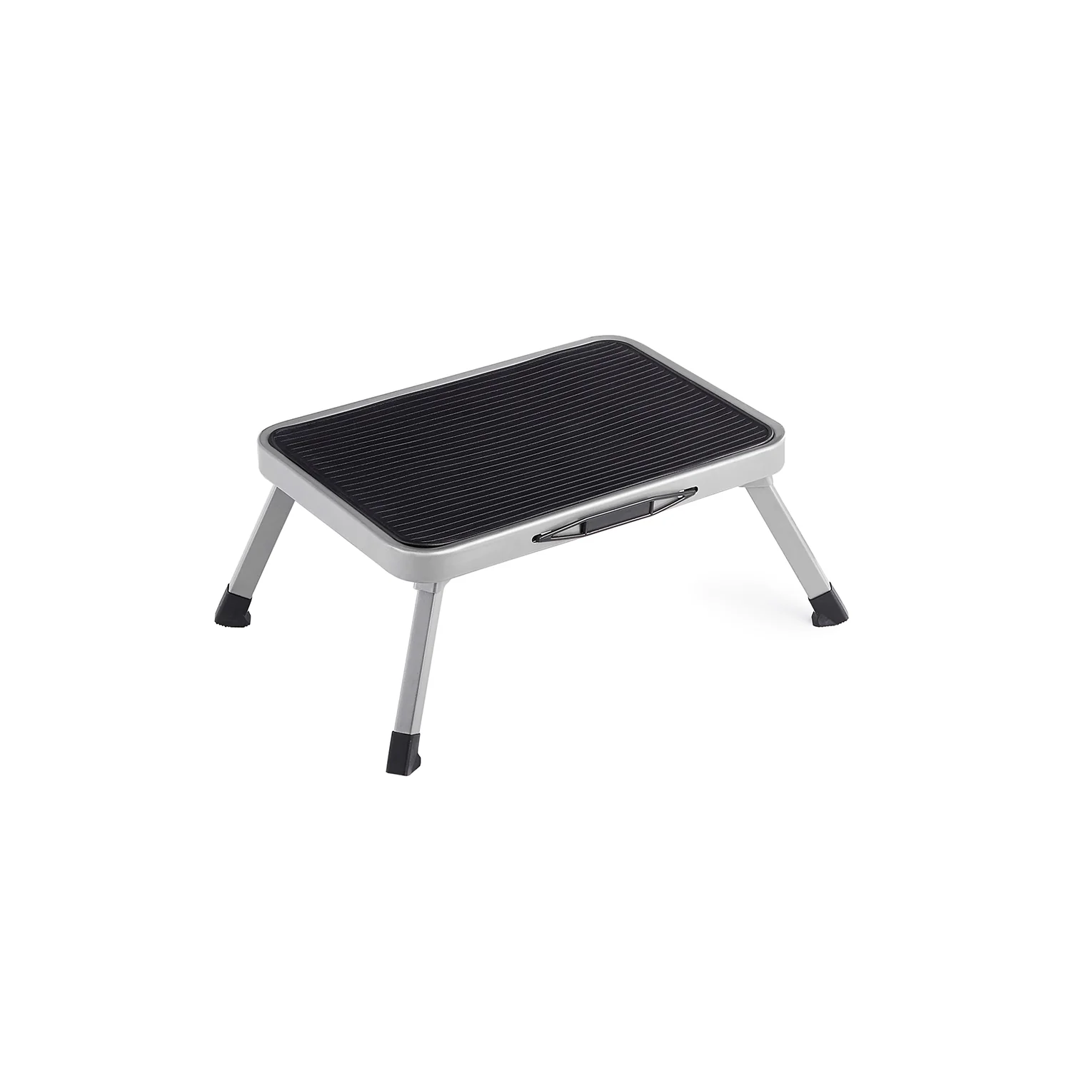 Klapptritt einstufig aus Stahl mit rutschfester Trittfläche - Image 2