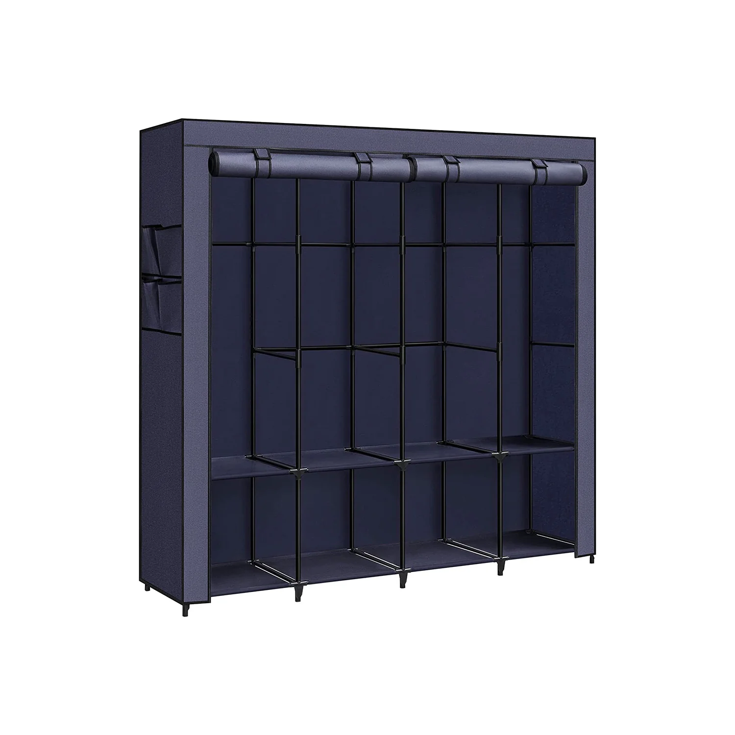Stoffschrank mit 4 Hängefächern und 4 Seitentaschen - Image 4