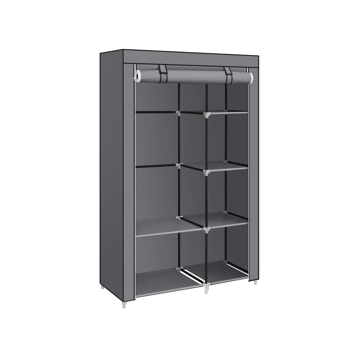 Kleiderschrank mit offenen Ablagen - Image 2