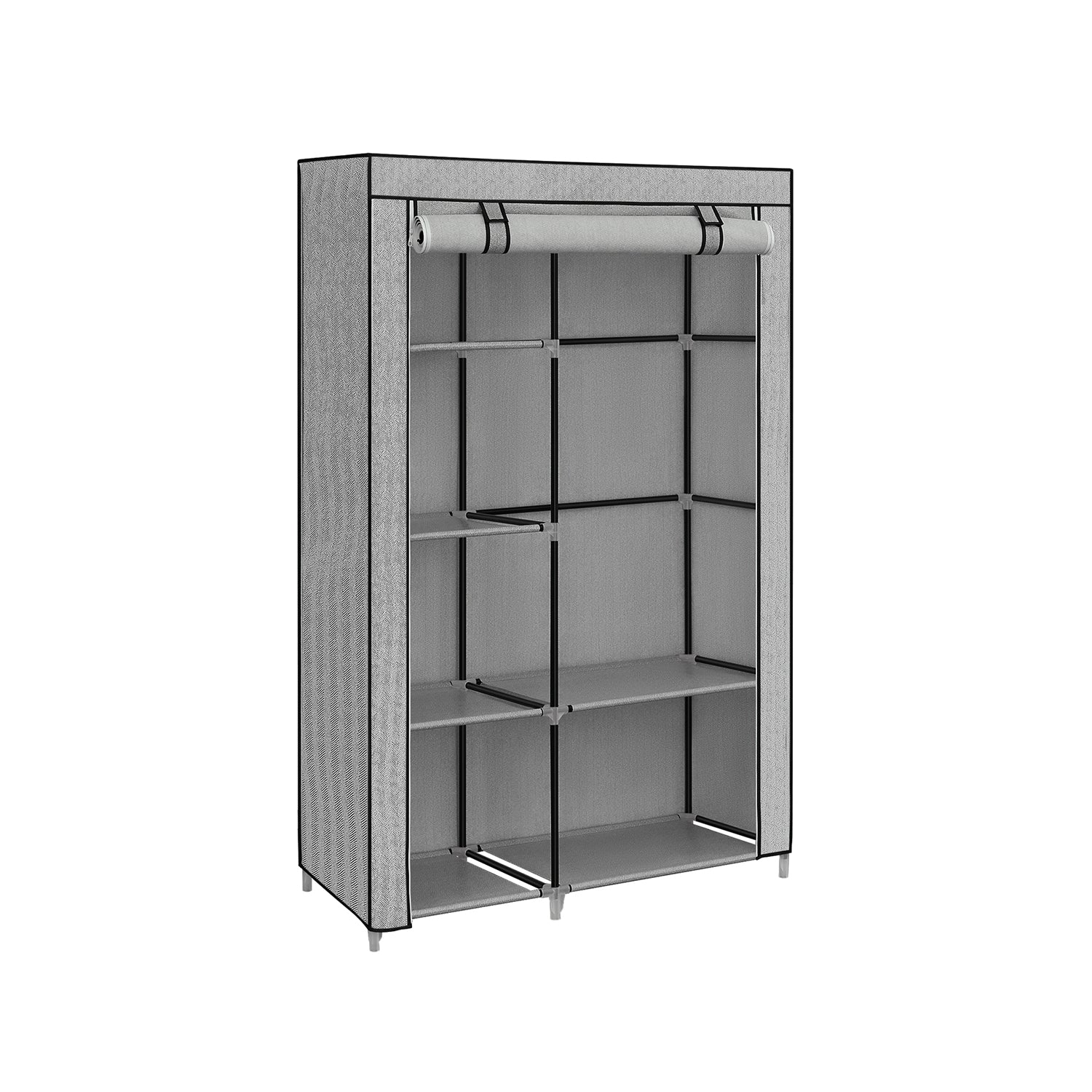 Kleiderschrank mit offenen Ablagen - Image 3