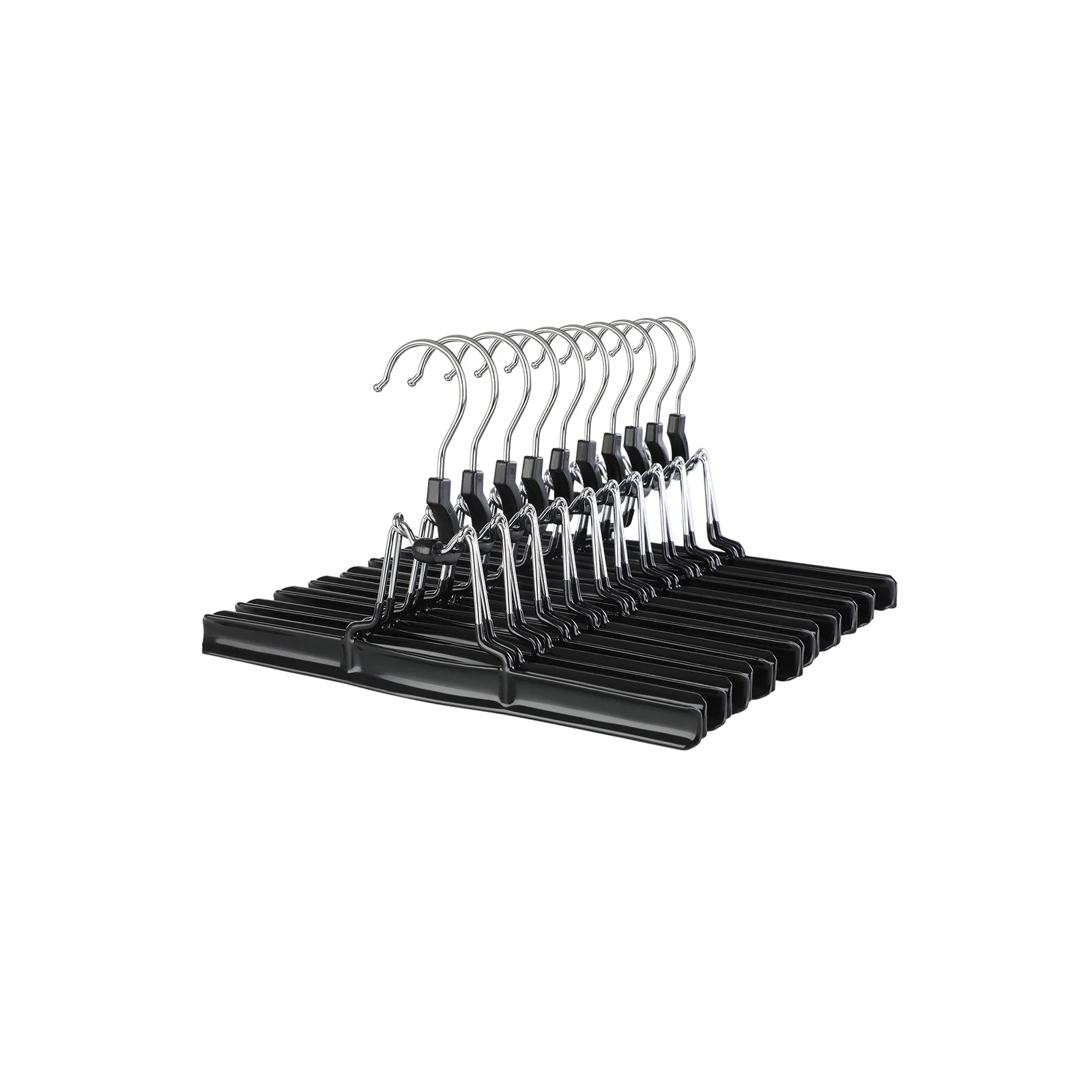 Klemmbügel 10 Stück Schwarz