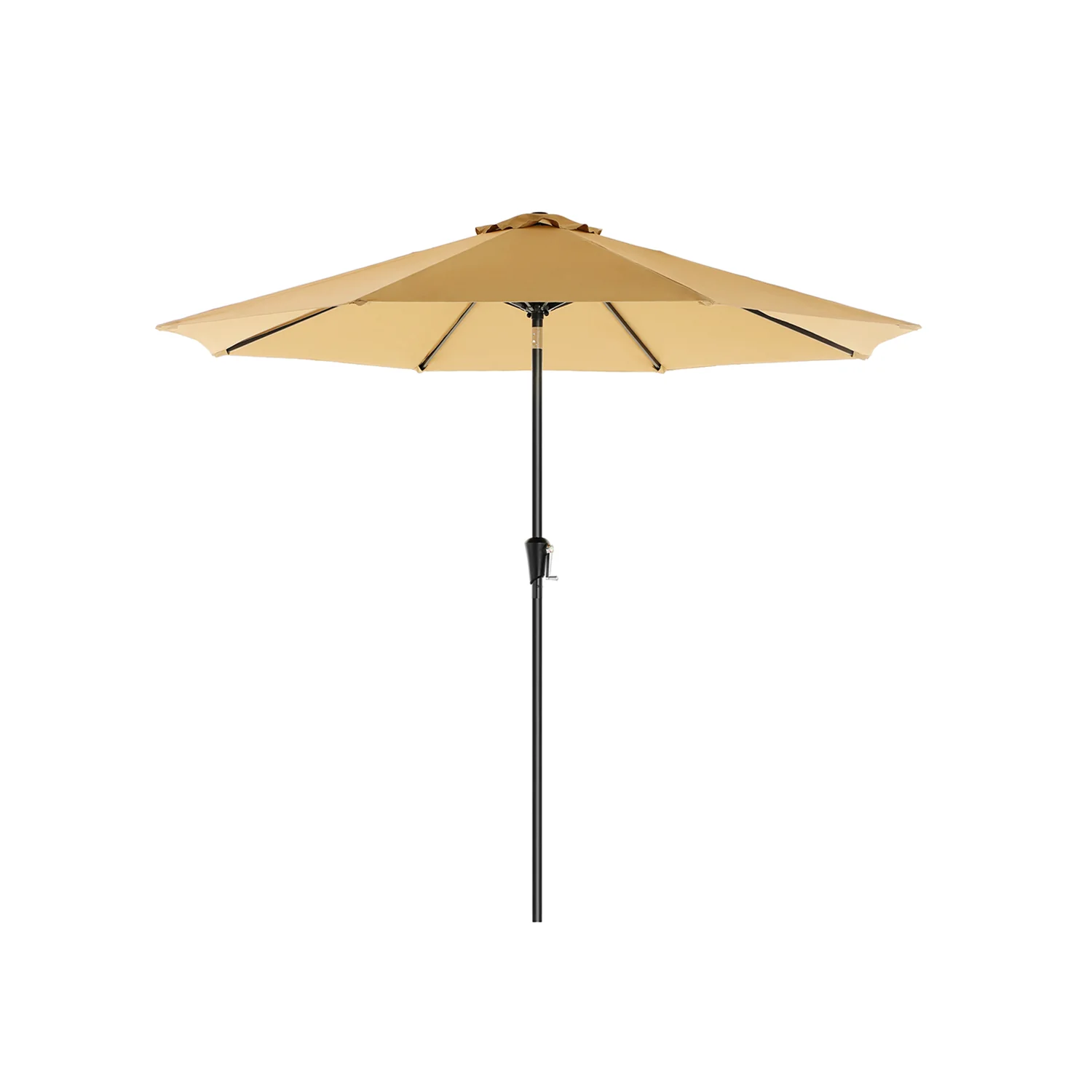 Knickbarer Sonnenschirm mit Kurbel ohne Ständer - Image 4