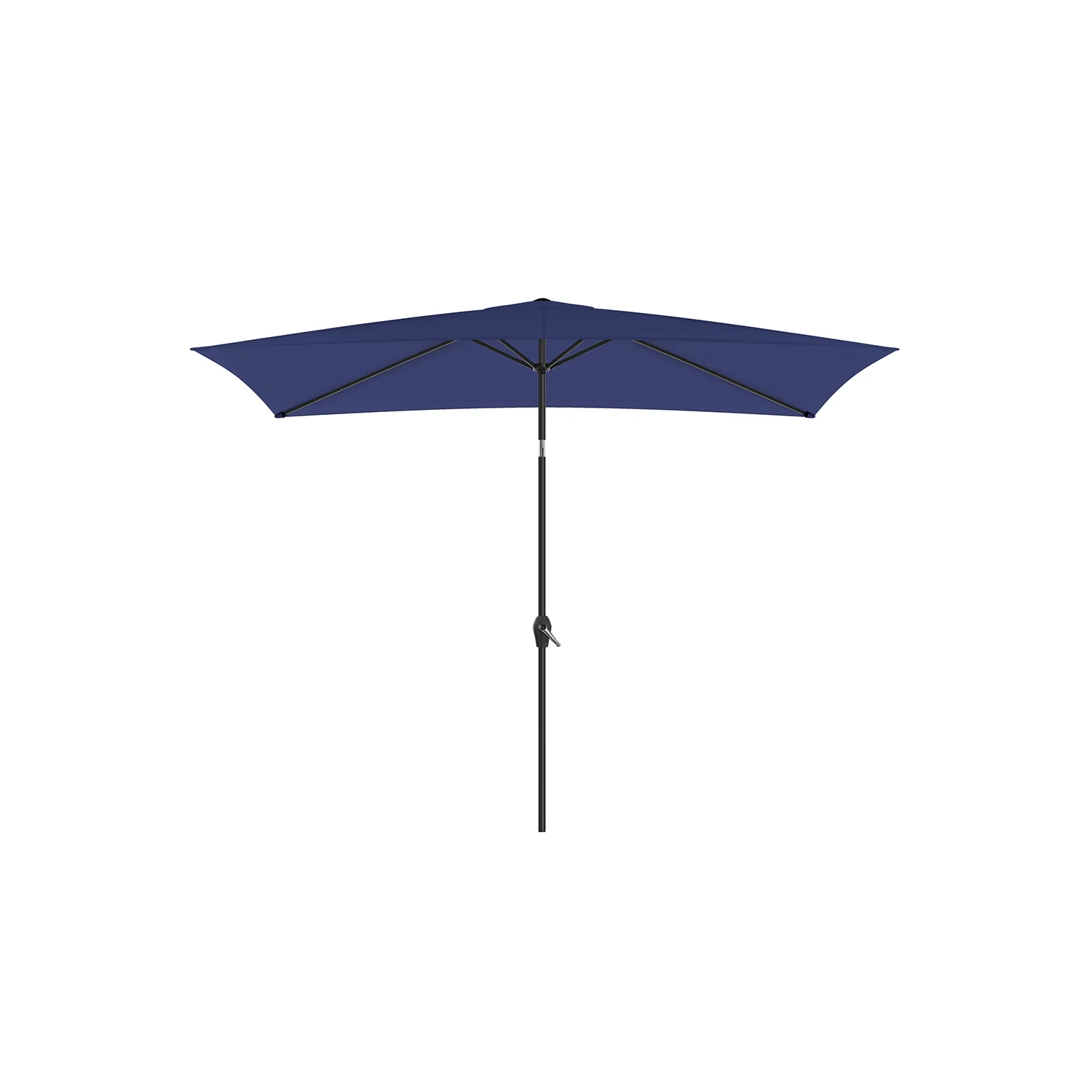 Knickbarer Sonnenschirm mit Kurbel und ohne Ständer - Image 4