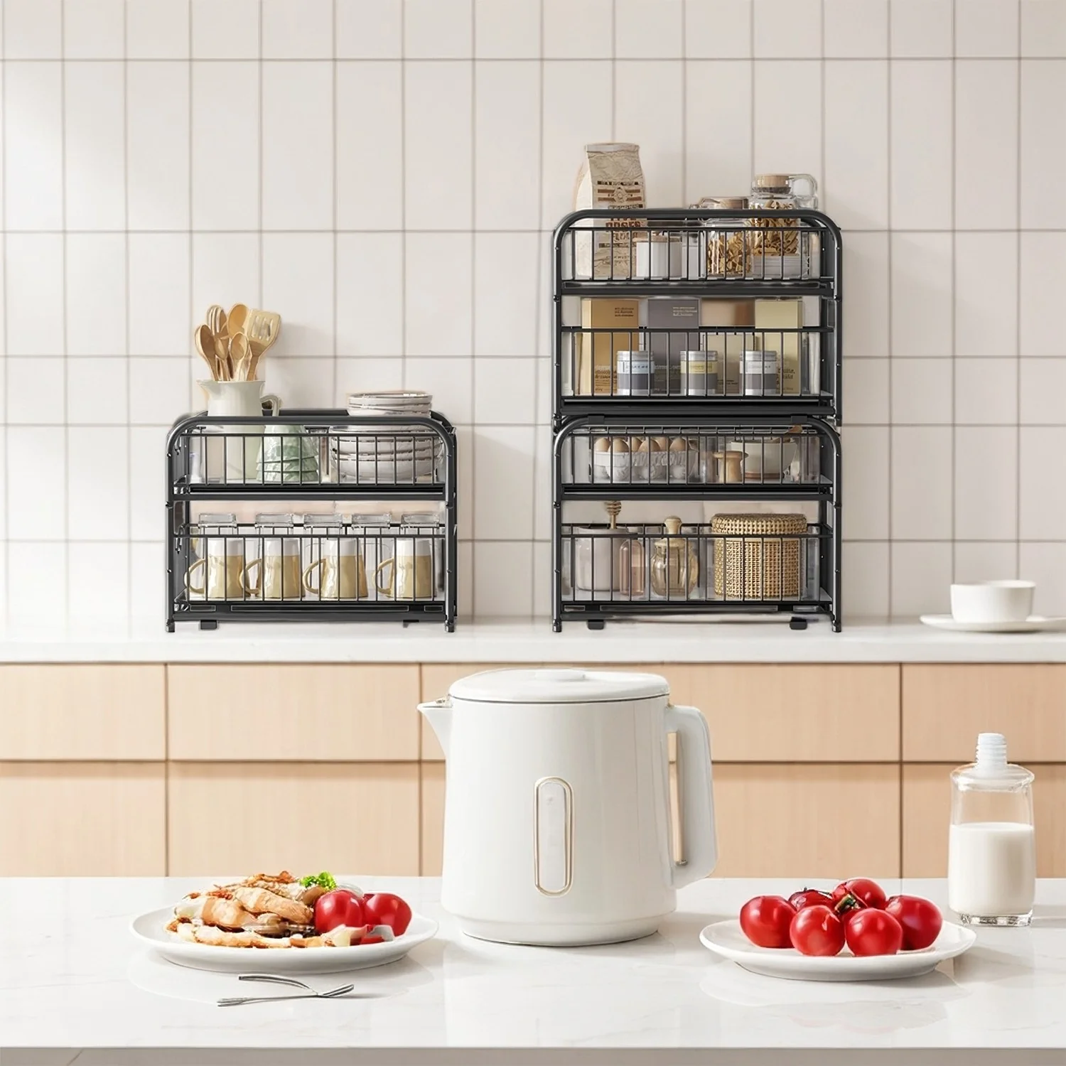 Küchenschrank mit 2 Ebenen stapelbar - Image 2