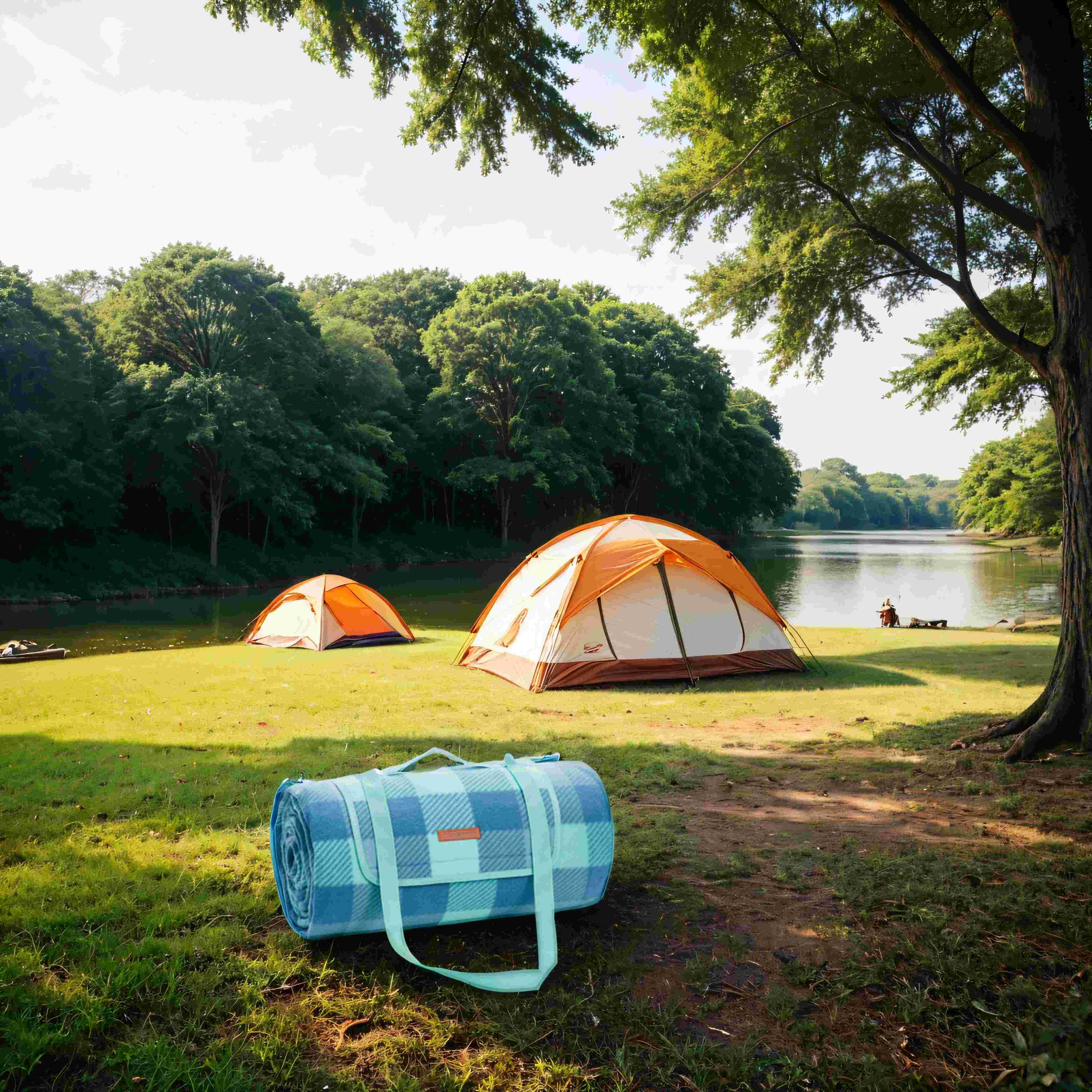 Picknickdecke mit 4 Erdankern wasserdicht faltbar