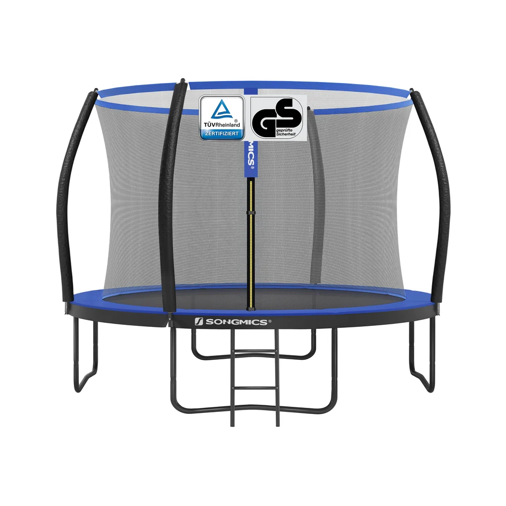 rundes Gartentrampolin mit Sicherheitsnetz - Image 3