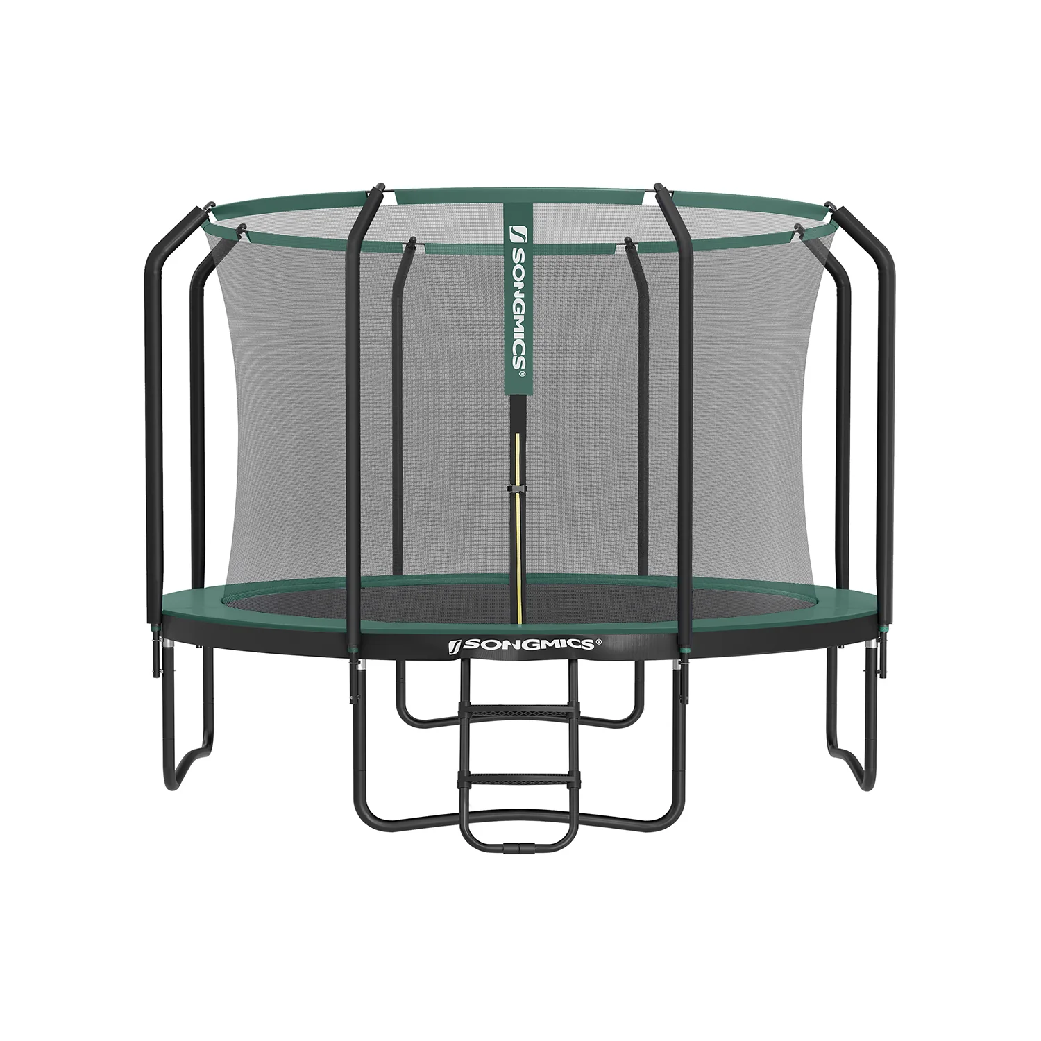 Rundes Gartentrampolin mit Sicherheitsnetz