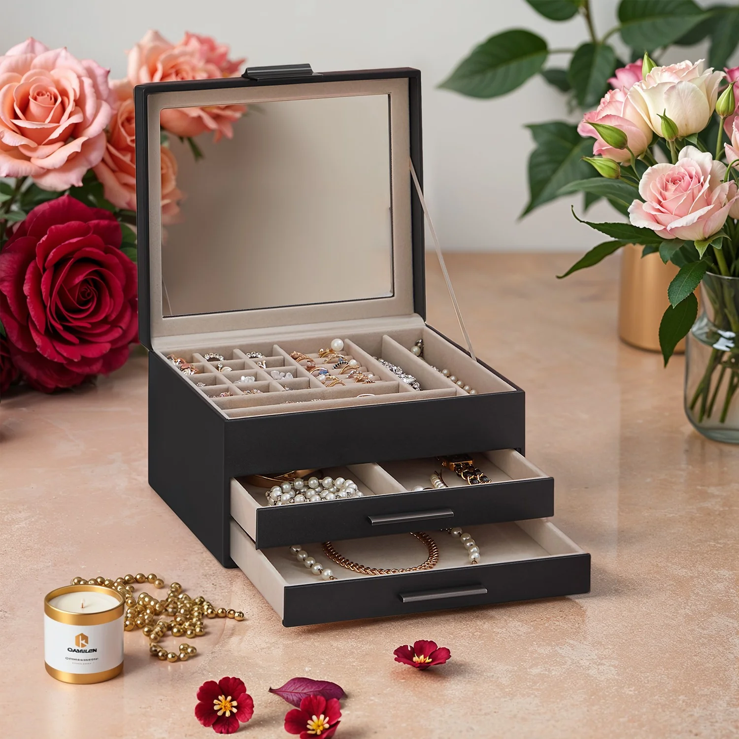 Schmuckbox mit Glasdeckel - Image 4