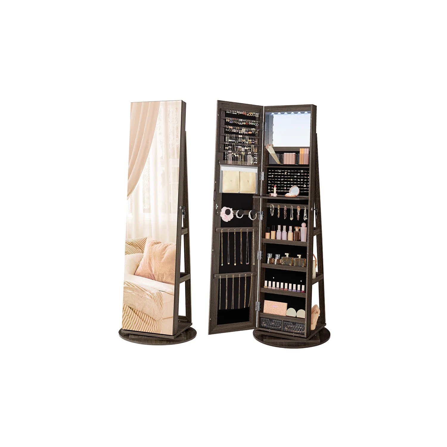 Schmuckschrank mit Spiegel - Image 4