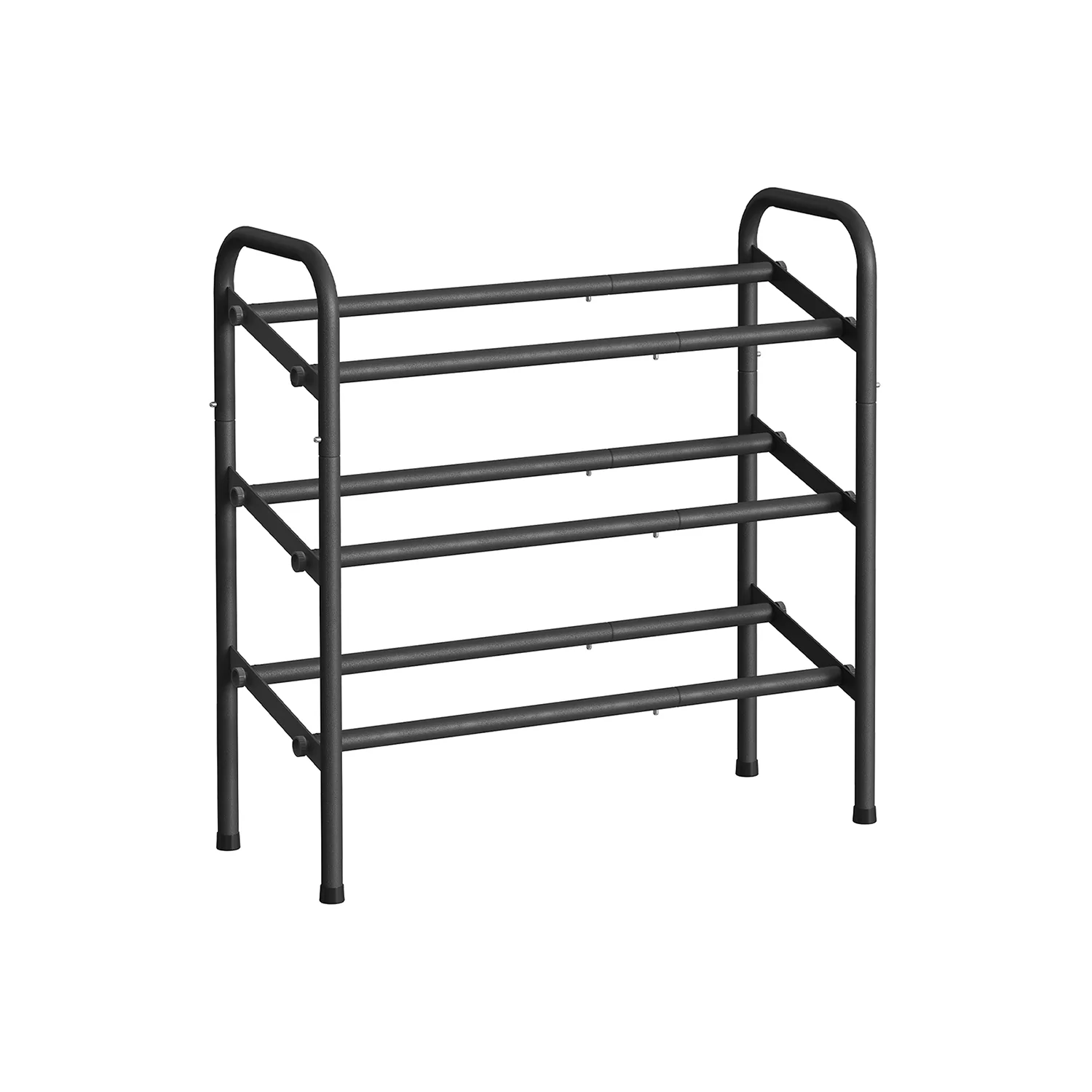Schuhregal mit 2 Ebenen bronzeSchuhaufbewahrung - Image 4