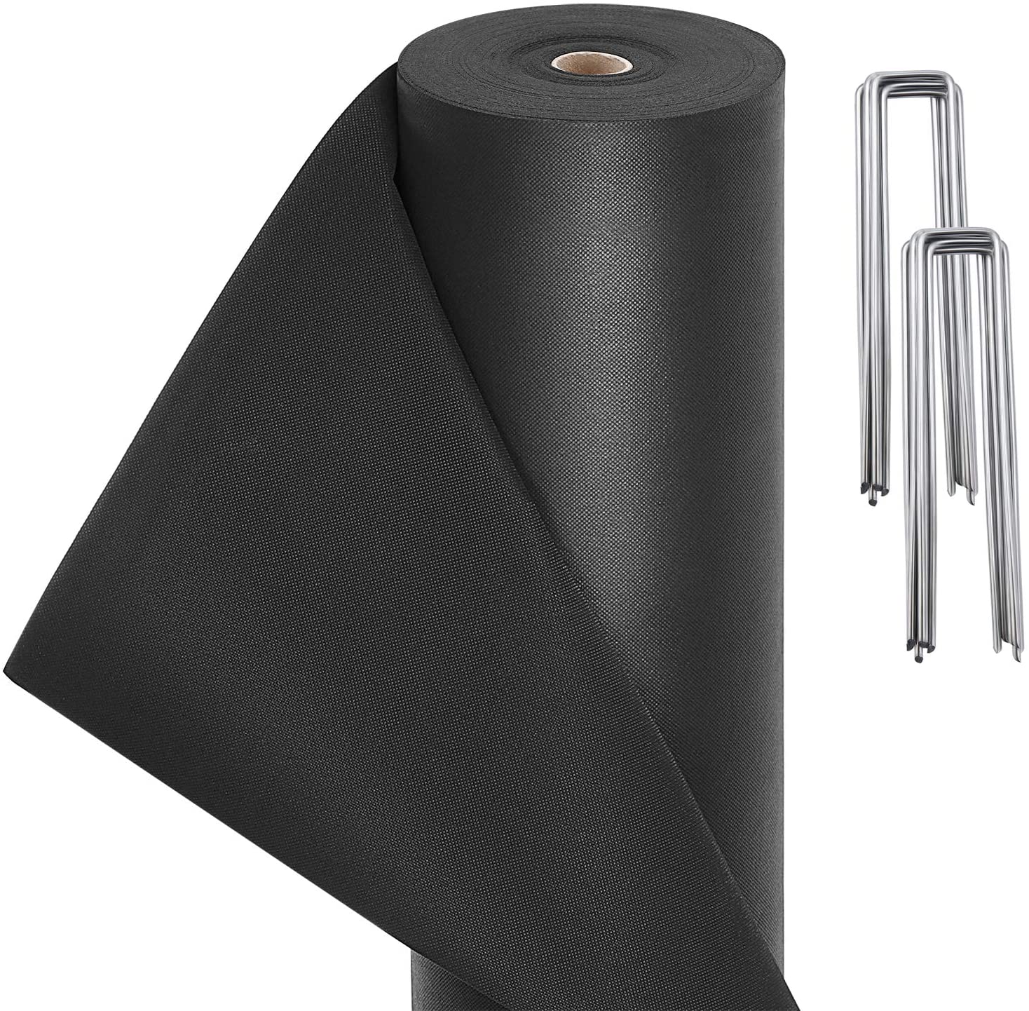 Schwarz Unkrautvlies UV-resistent