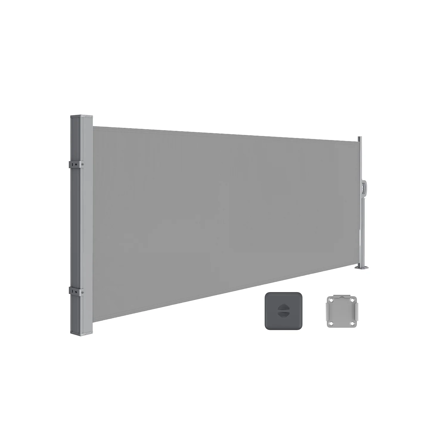 Seitenmarkise mit Stahl-Kasten rostbeständig und - Image 2
