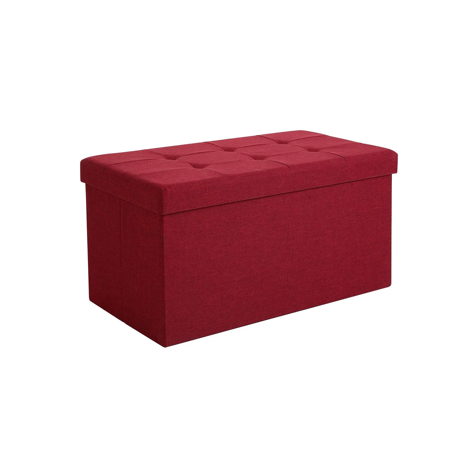 Sitzbank mit Stauraum aus Leinenimitat - Image 4