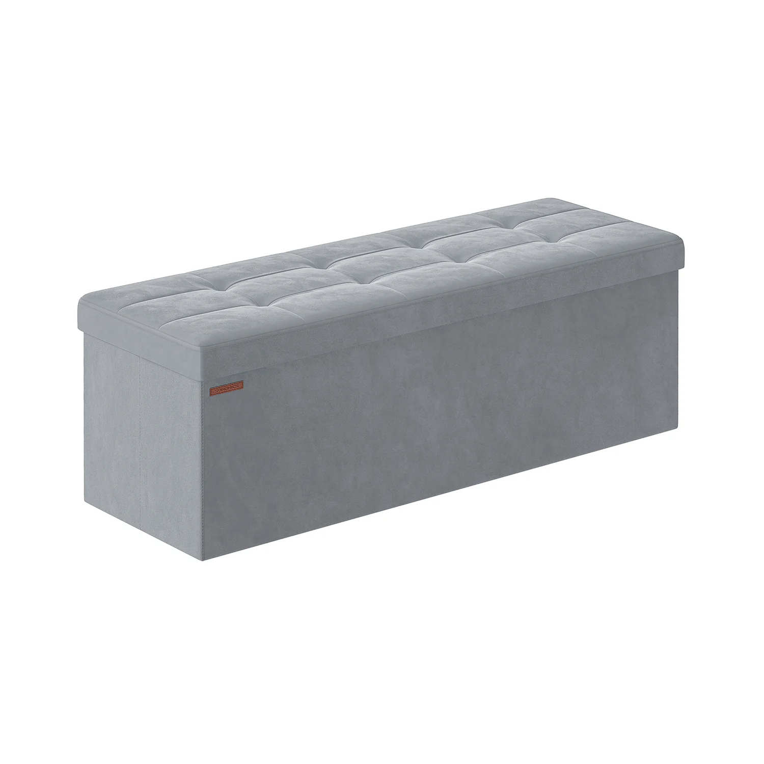Sitzbank mit Stauraum aus Samt für Flur - Image 7