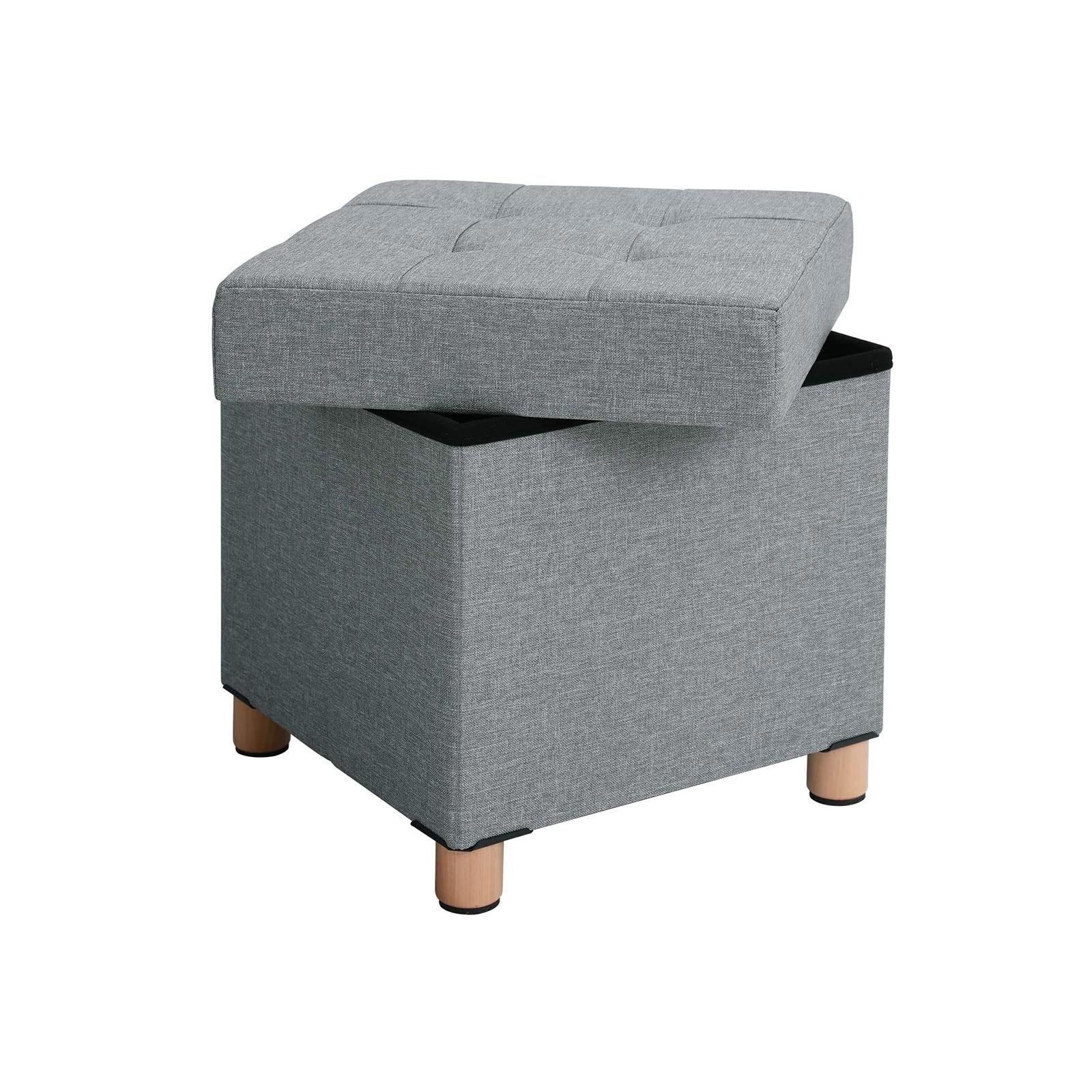 Sitzhocker mit Deckel und Stauraum - Image 3