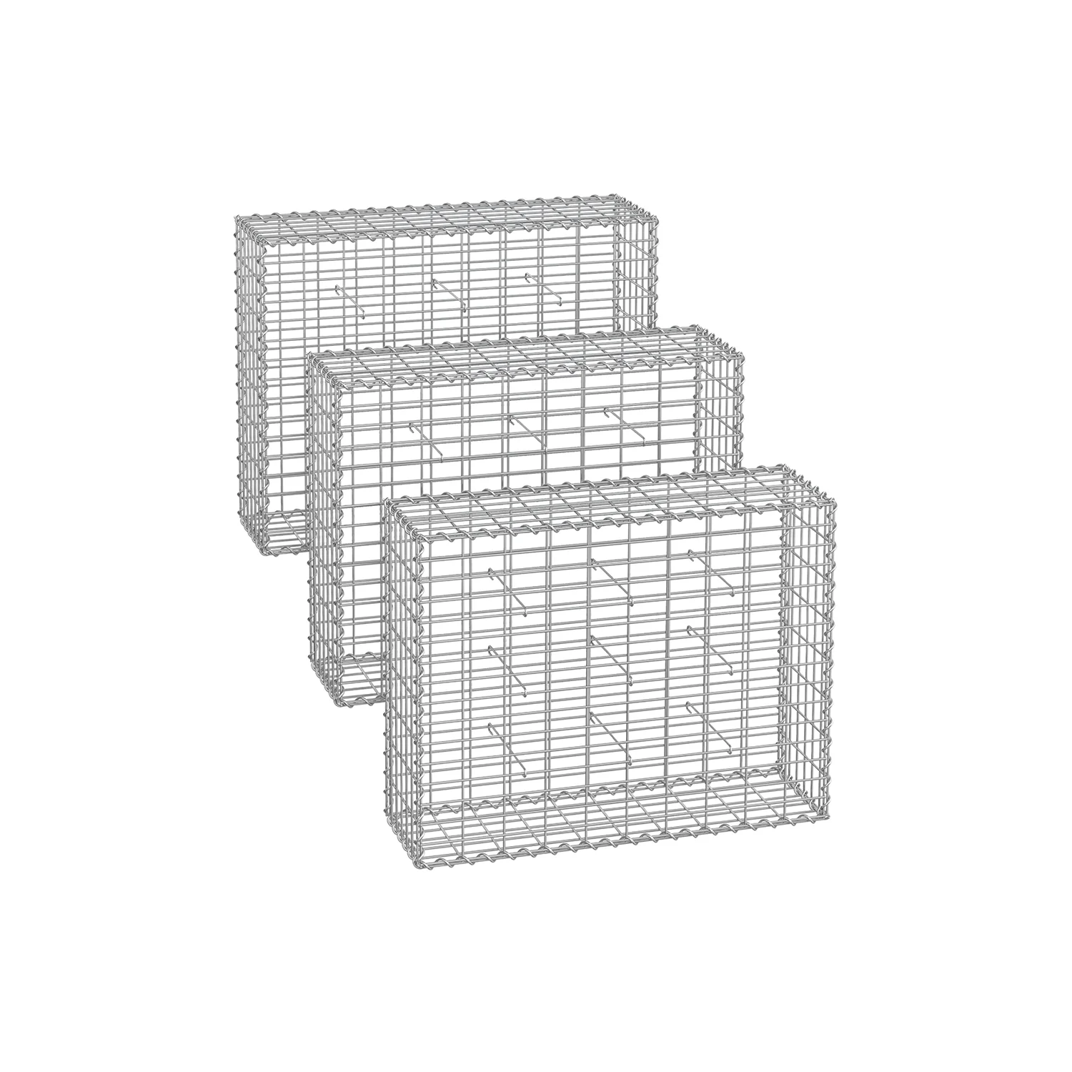 Steingabione aus Metallgitter - Image 2