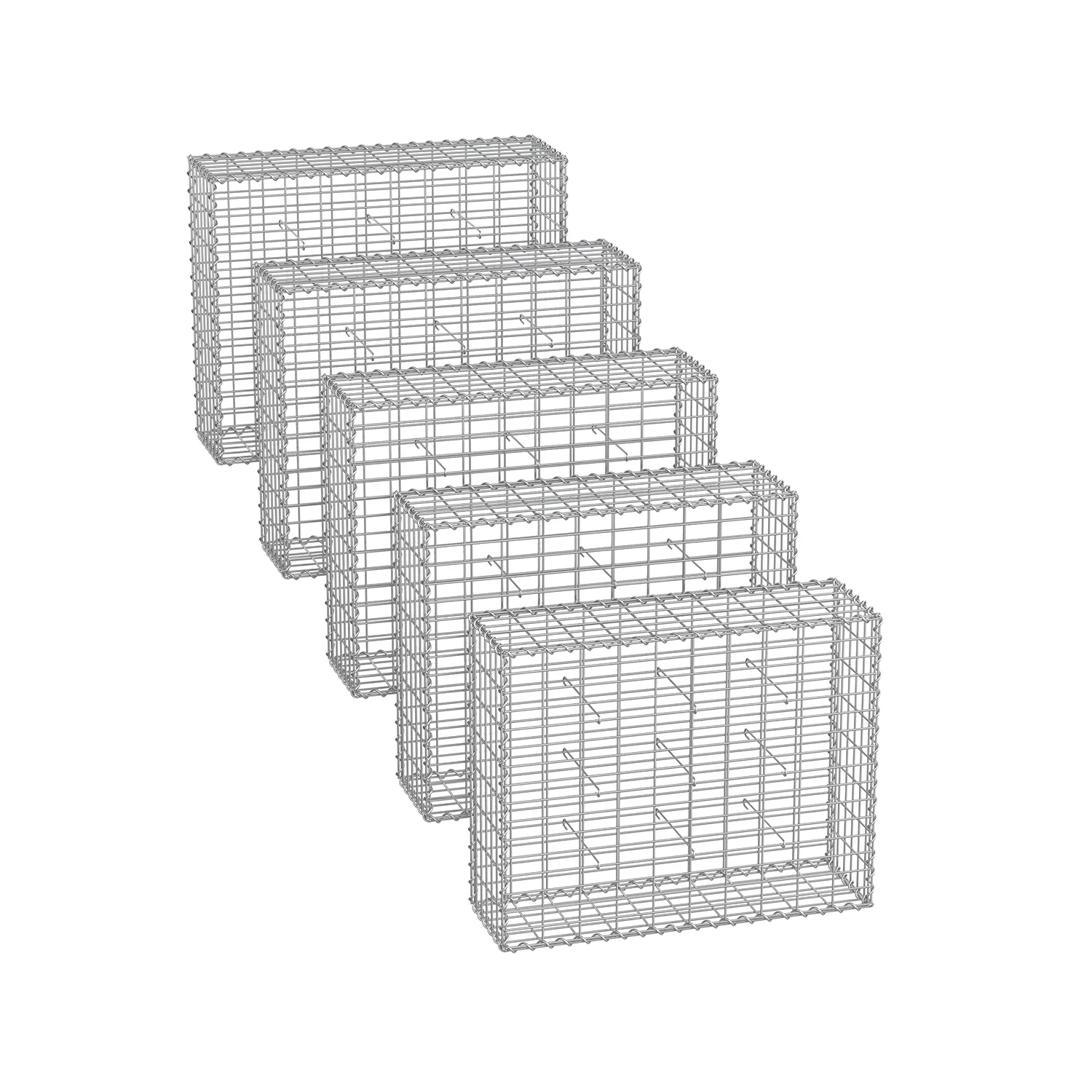 Steingabione aus Metallgitter - Image 4