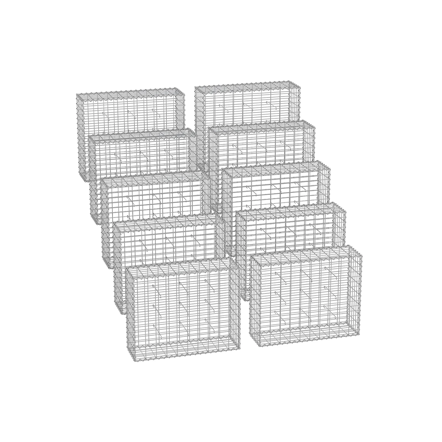 Steingabione aus Metallgitter - Image 5