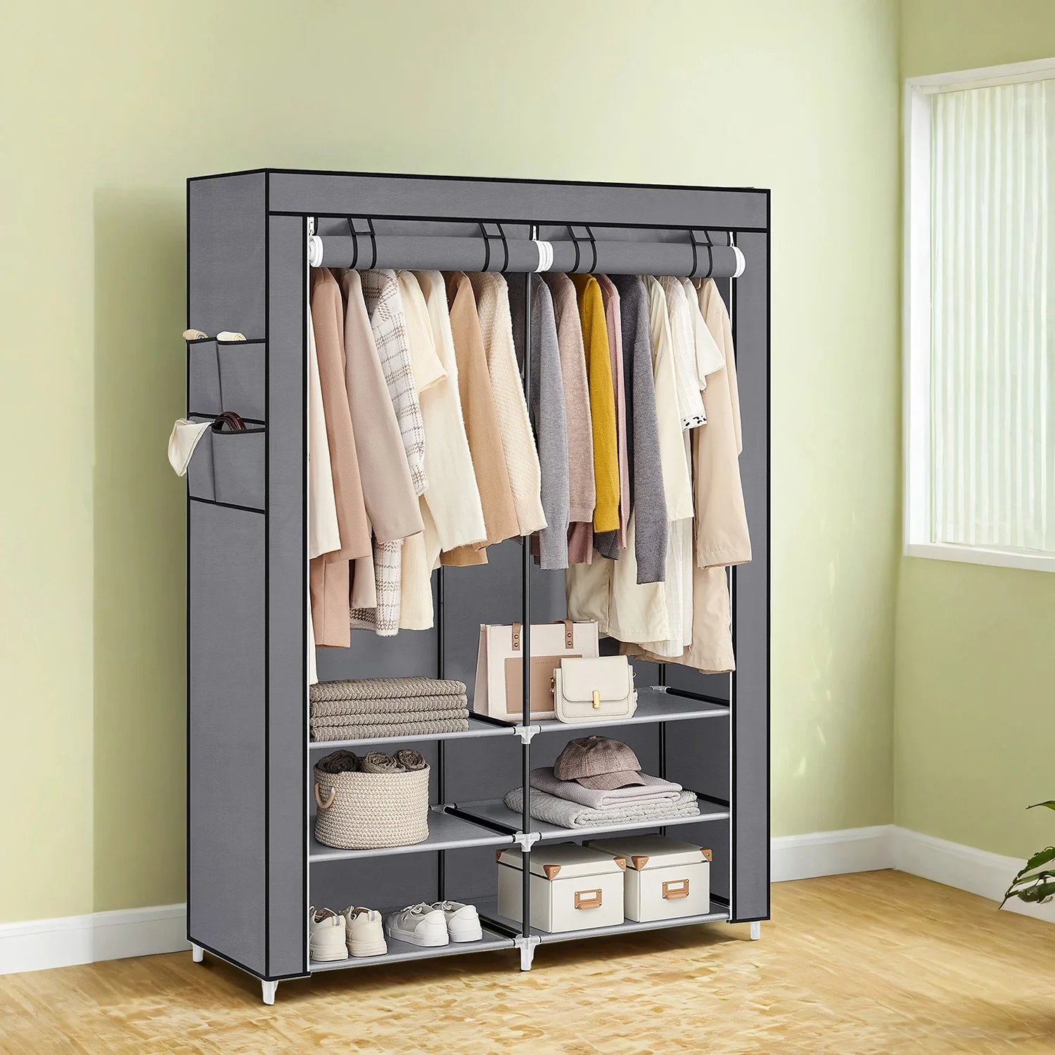 Stoffschrank, Kleiderschrank - Image 2