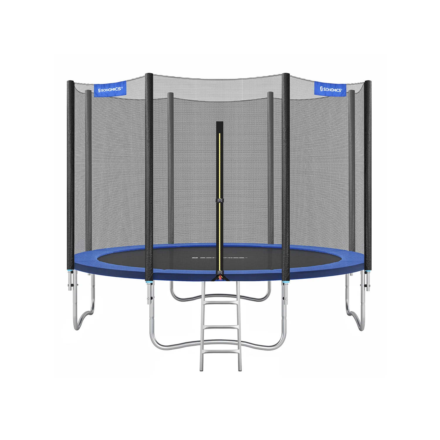 Trampolin mit Sicherheitsnetz gepolsterten Stangen - Image 6
