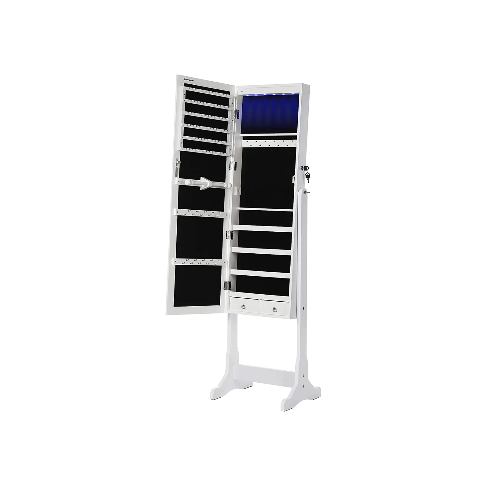 Traumhafter Schmuckschrank mit LED