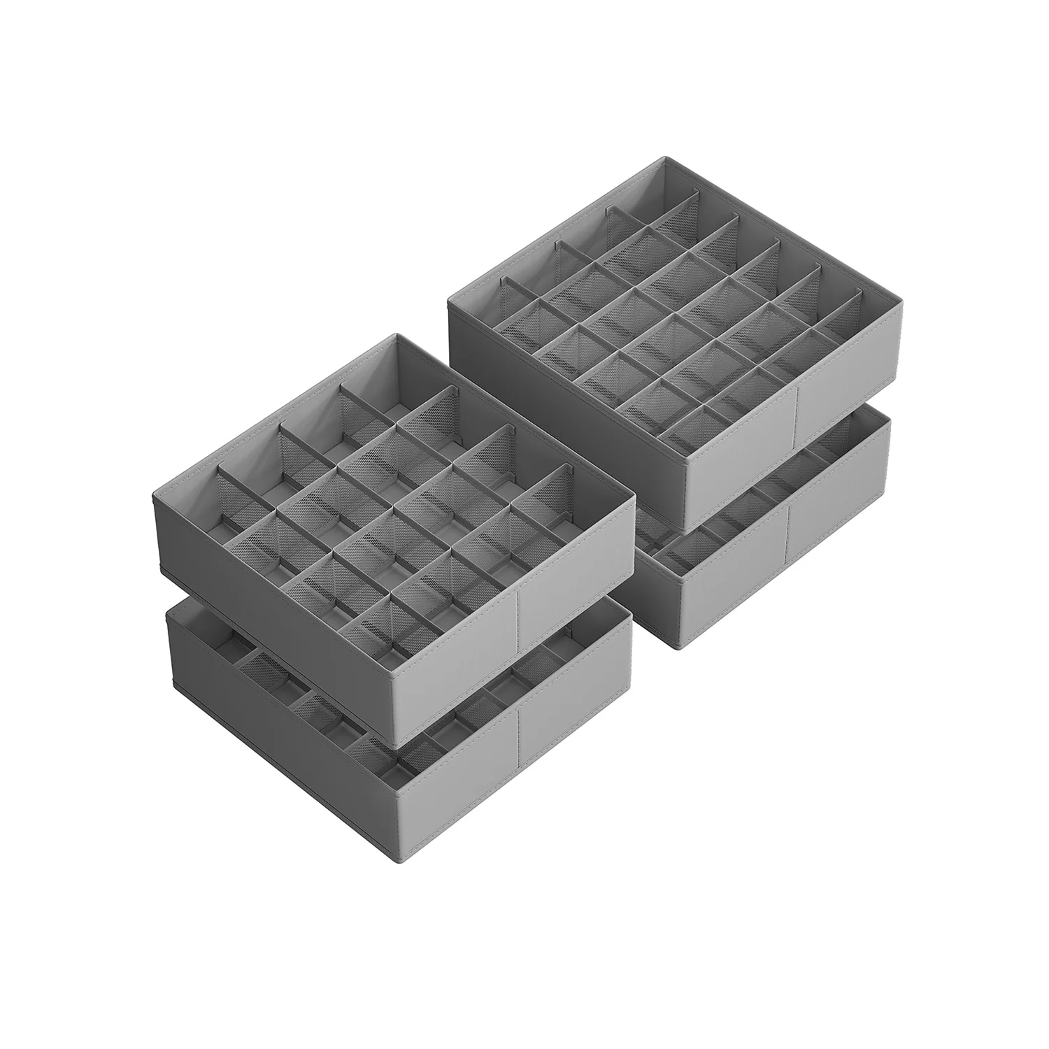 Unterwäsche-Organizer 4er Set mit 80 Fächern - Image 2