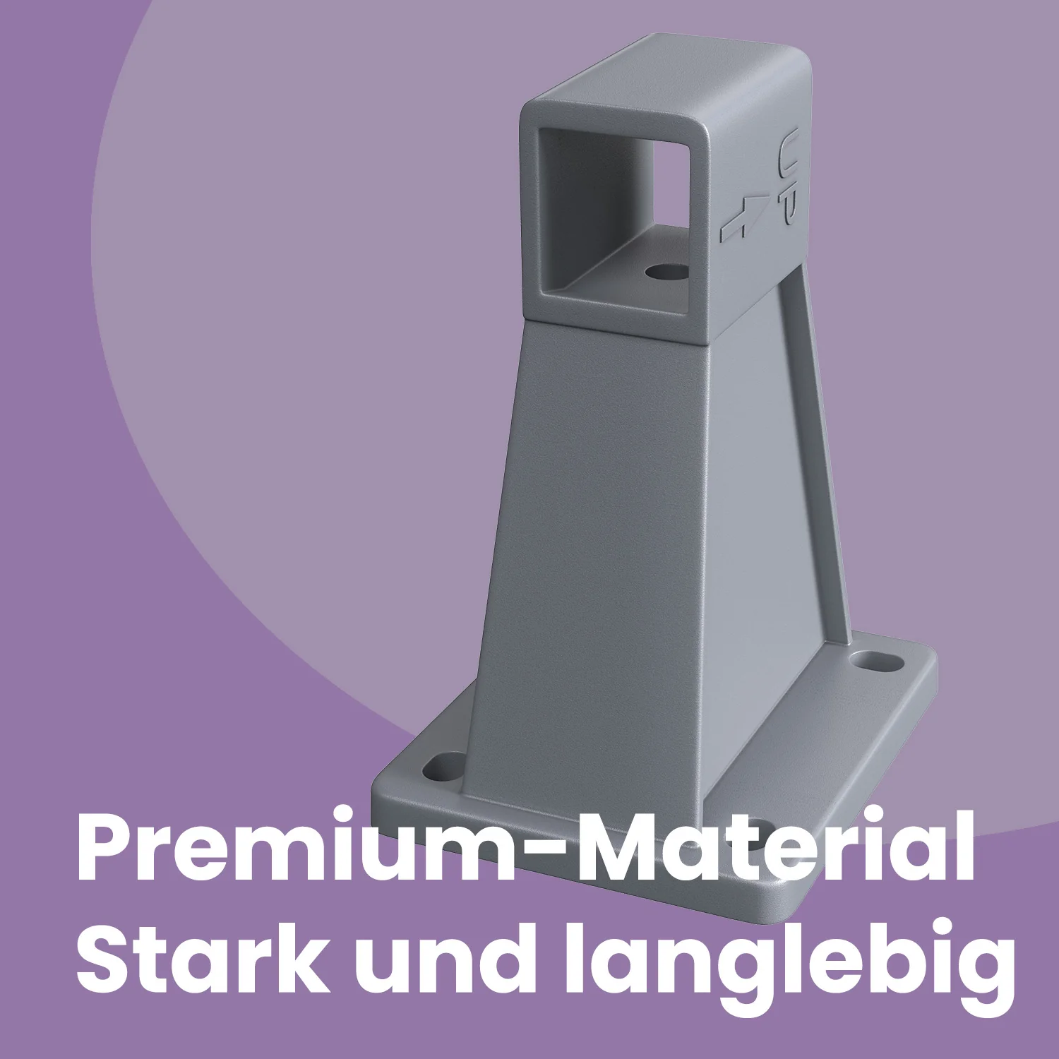 Wandhalterung für Seitenmarkise, nur für SONGMICS Alu-Seitenmarkisen geeignet
