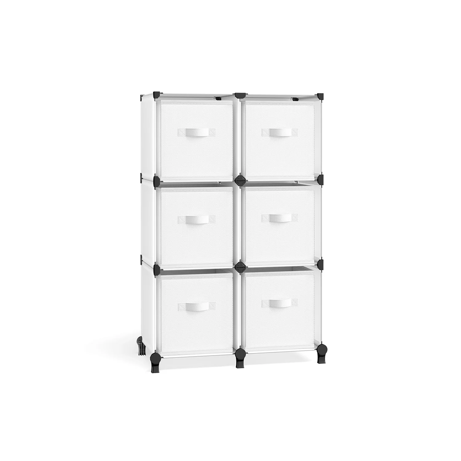 Würfelregal mit 6 Boxen erweiterbar und platzsparend - Image 3
