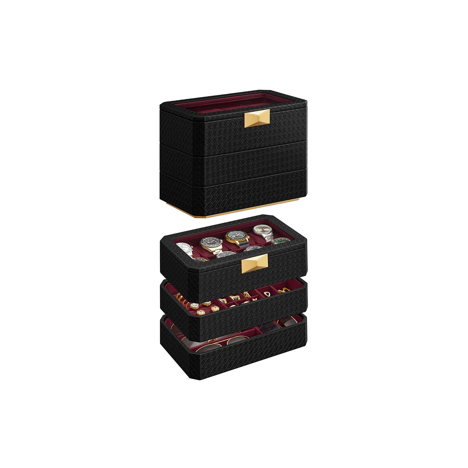 RONNE Kollektion - Uhrenbox 3 Ebenen - Image 2