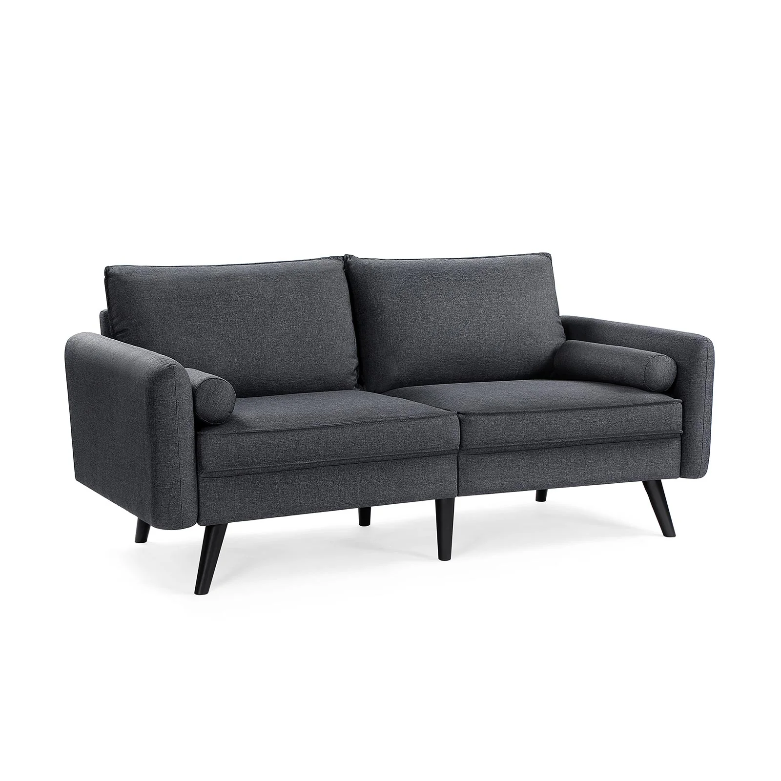 3-Sitzer Sofa mit Bezug aus Leinenimitat