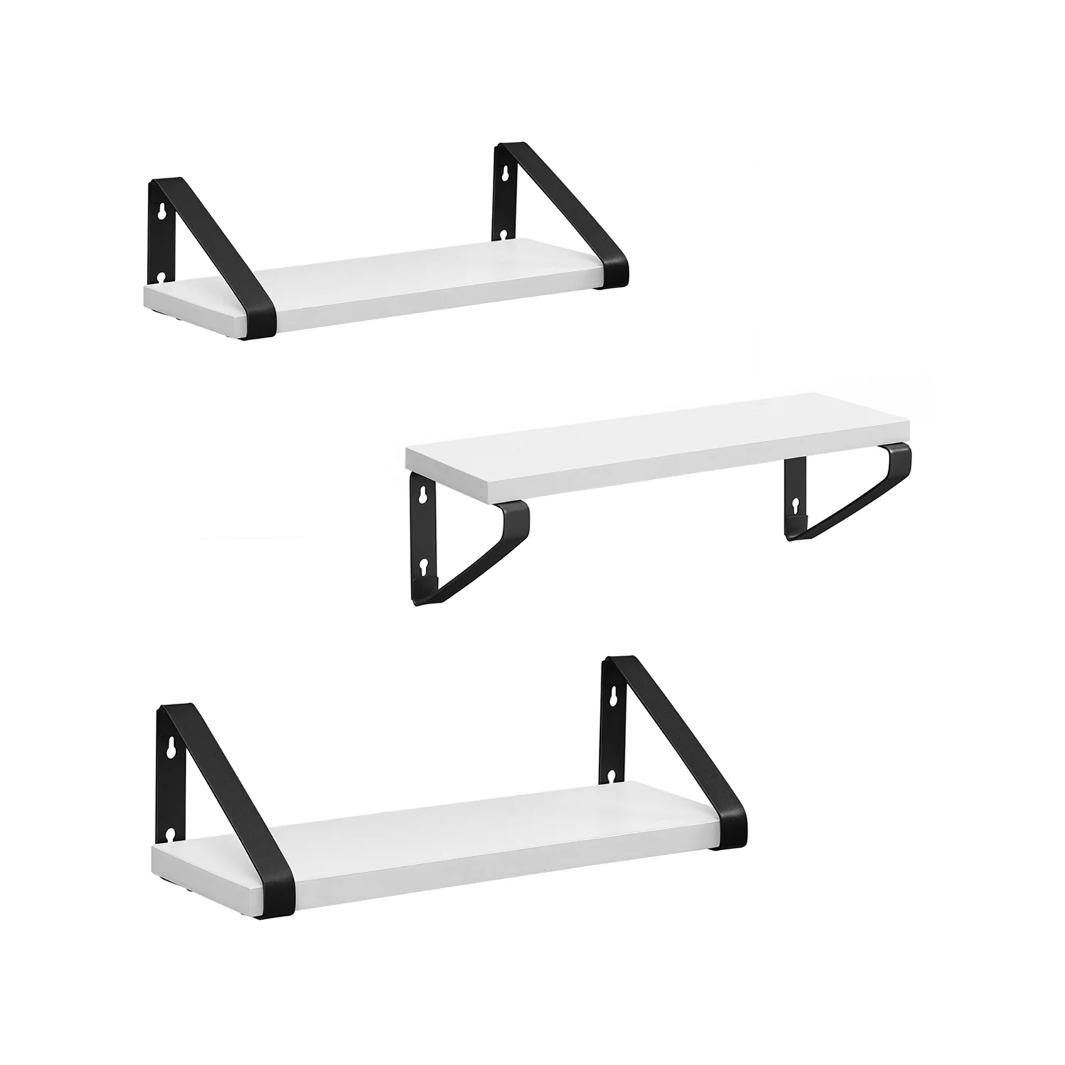 3er-Set Wandregale im Industrie-Design - Image 2