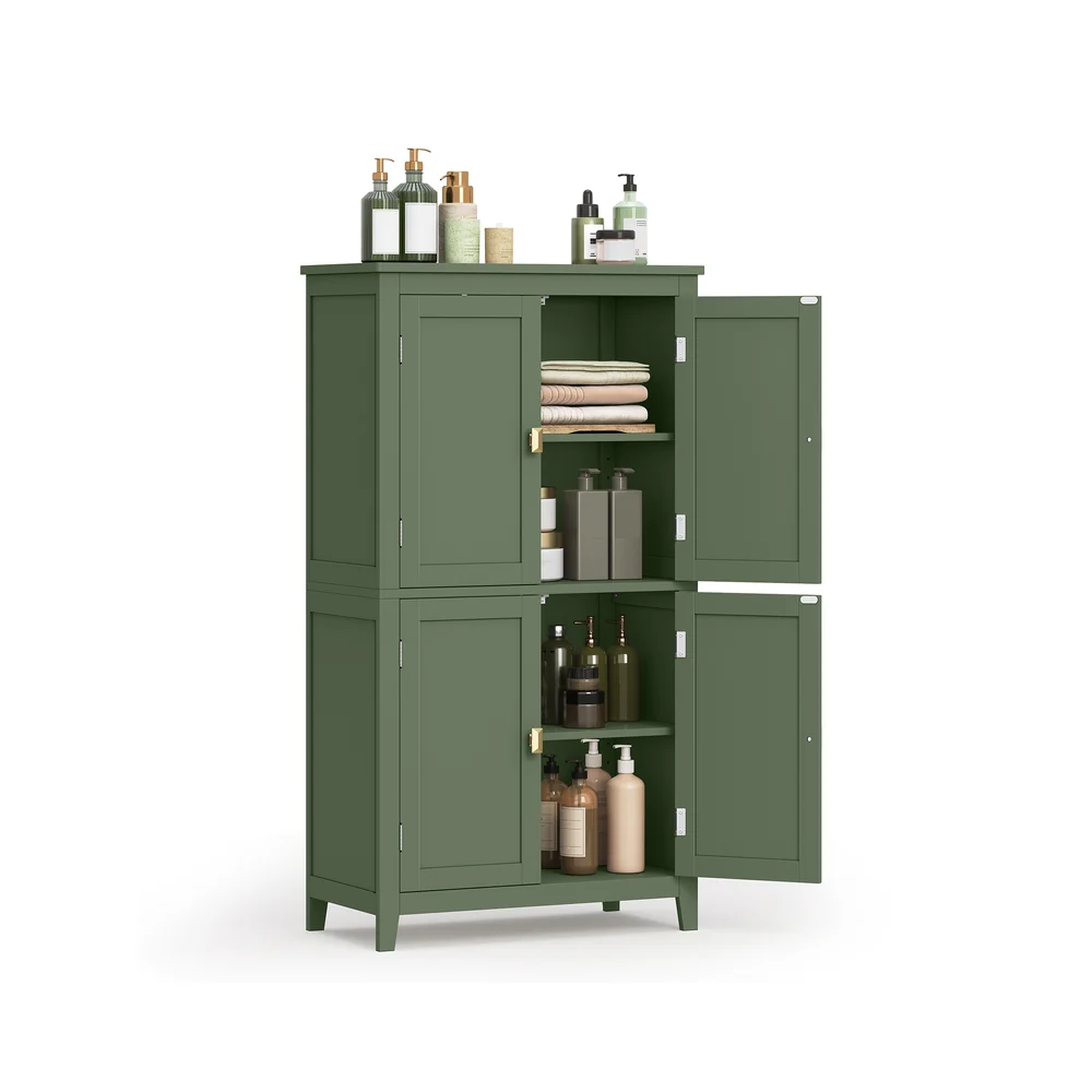 Badezimmerschrank mit 4 Türen klassikweiß - Image 3