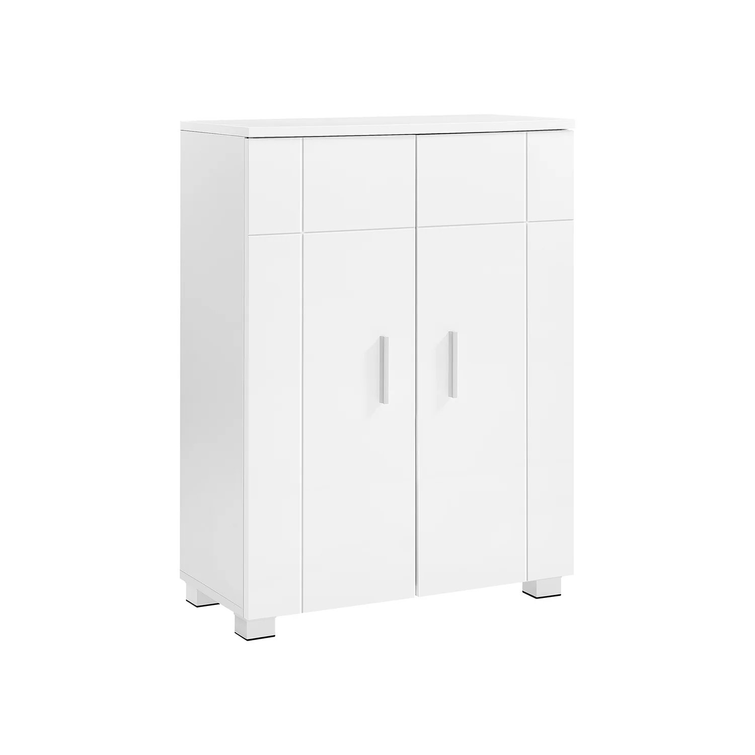 Badezimmerschrank mit verstellbaren Regalebenen