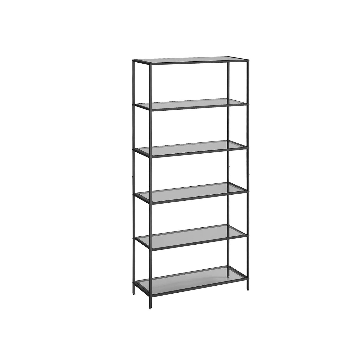 Regal mit 6 Ablagen aus Hartglas - Image 2