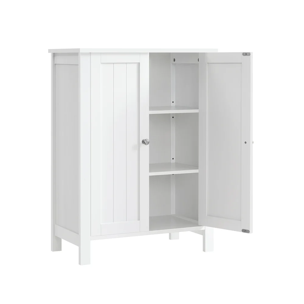 Badschrank mit 2 verstellbaren Ablagen