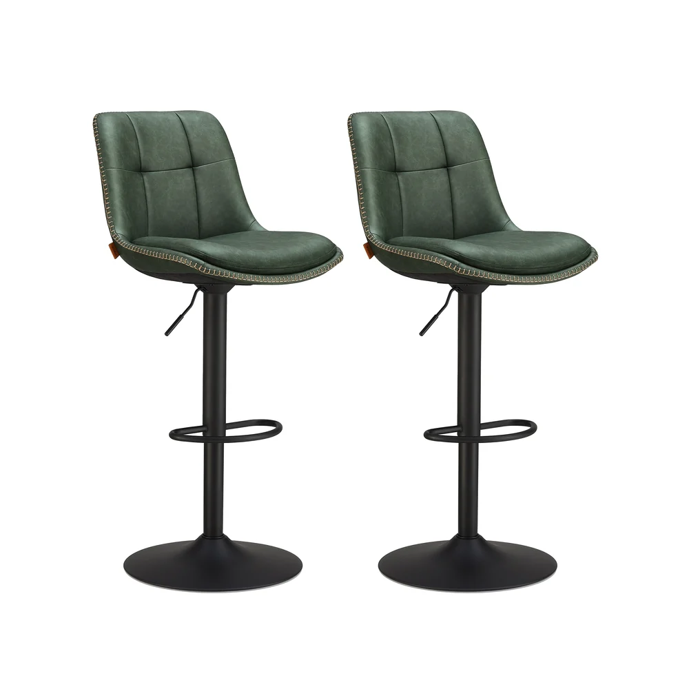 Barhocker 2er Set mit Rückenlehne - Image 3
