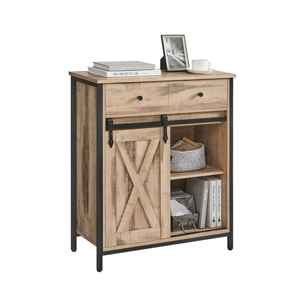 Beistellschrank mit Schublade Industriestil - Image 2