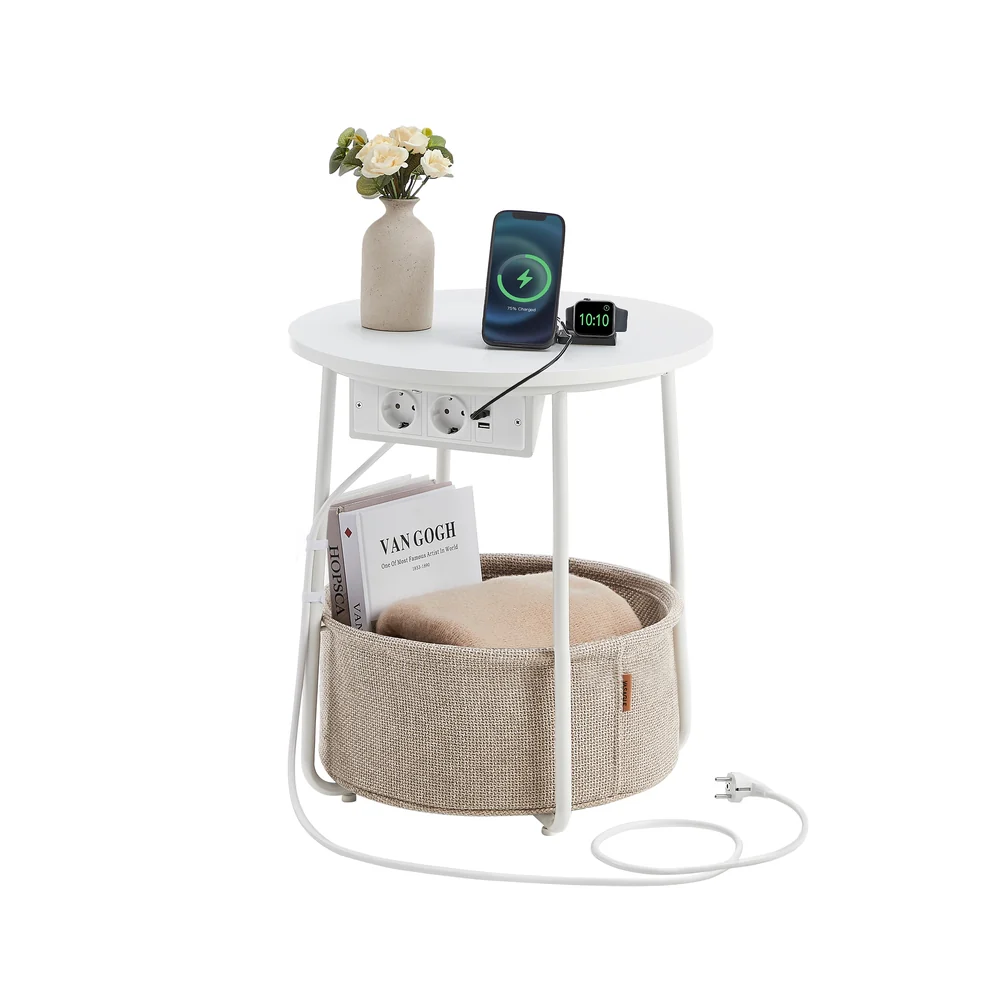 Beistelltisch mit Ladestation und Steckdose - Image 4