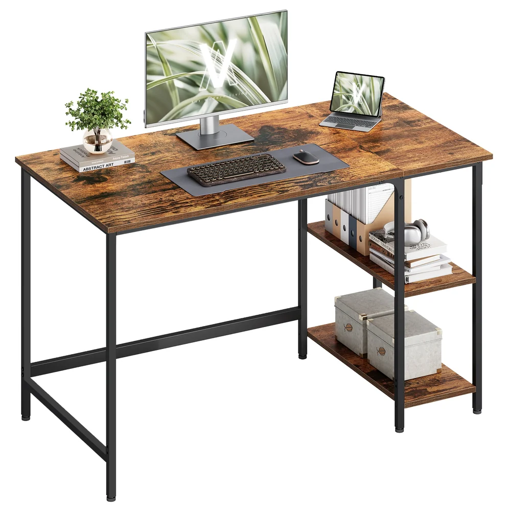 Bürotisch mit 2 Regalebenen