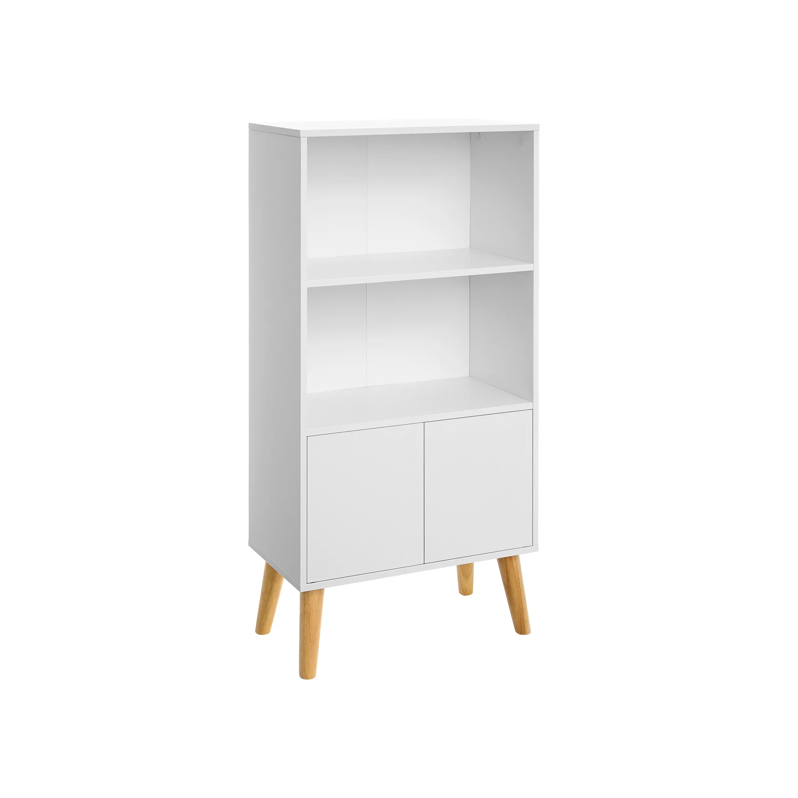 Bücherregal mit 2 Ablagen und Schranktüren - Image 2