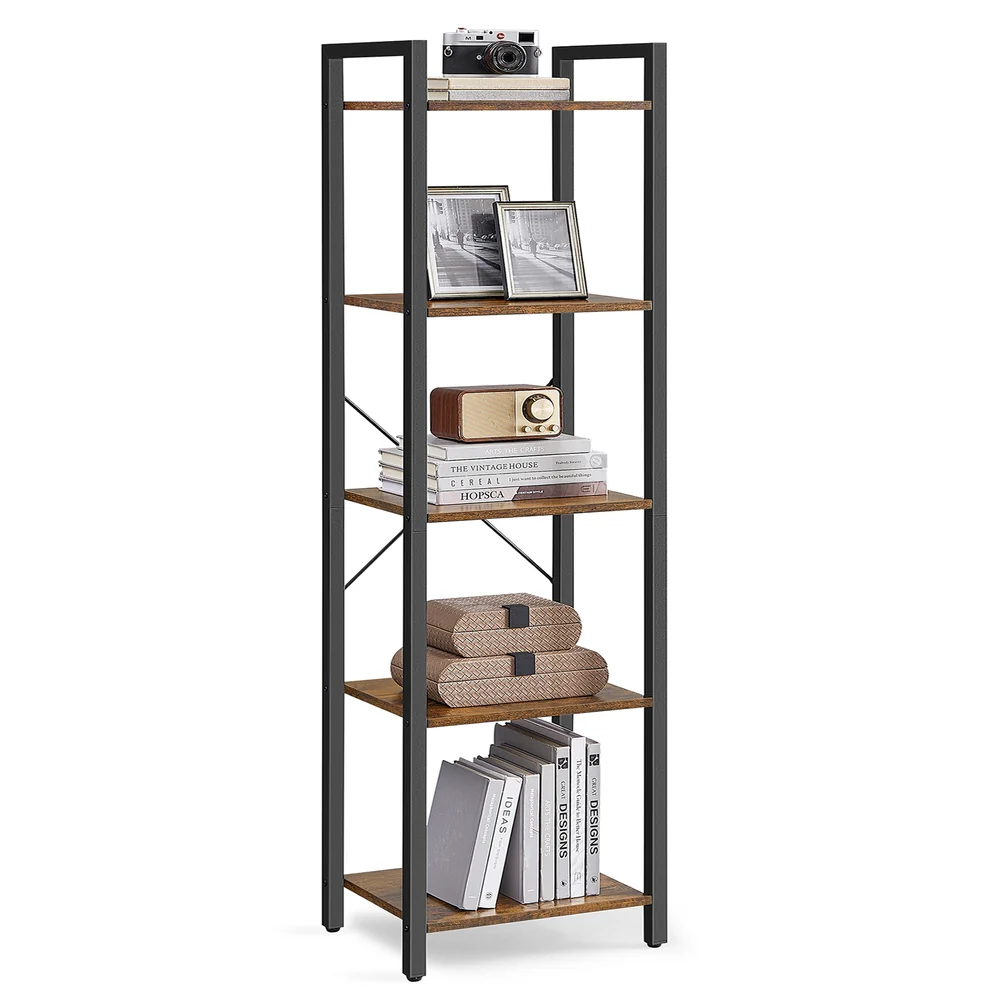 Bücherregal mit 5 Regalebenen
