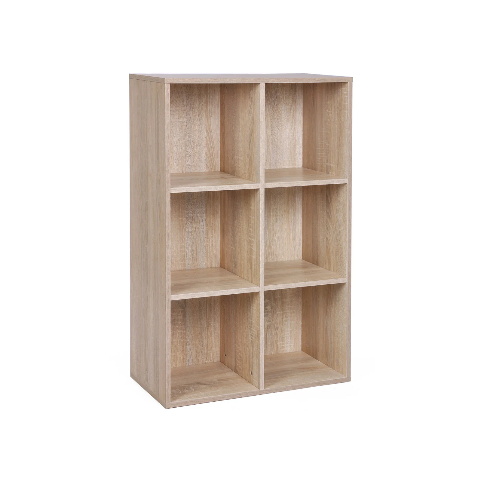 Bücherregal mit 6 Fächern