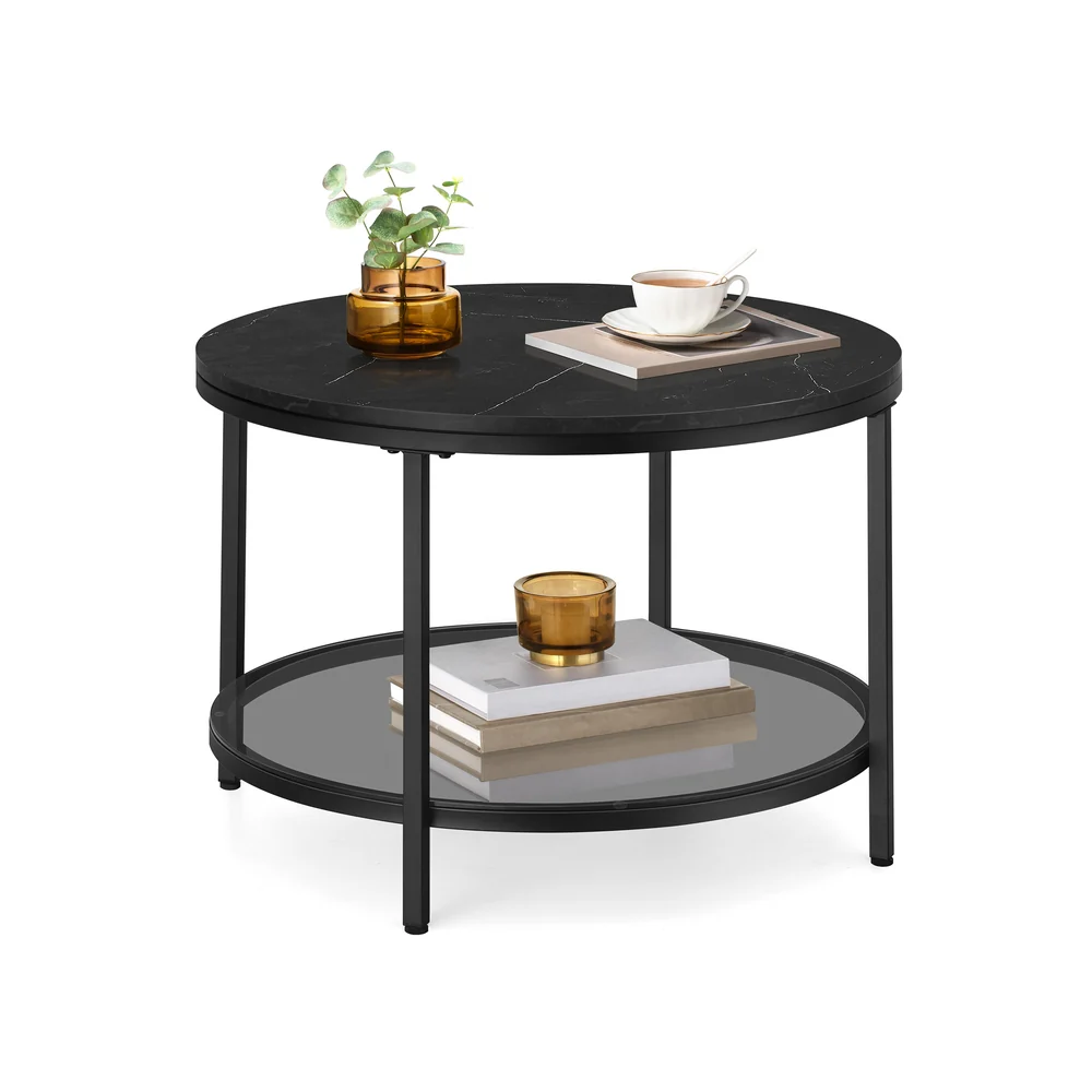 Couchtisch mit 2 Ablagen für Wohnzimmer - Image 4