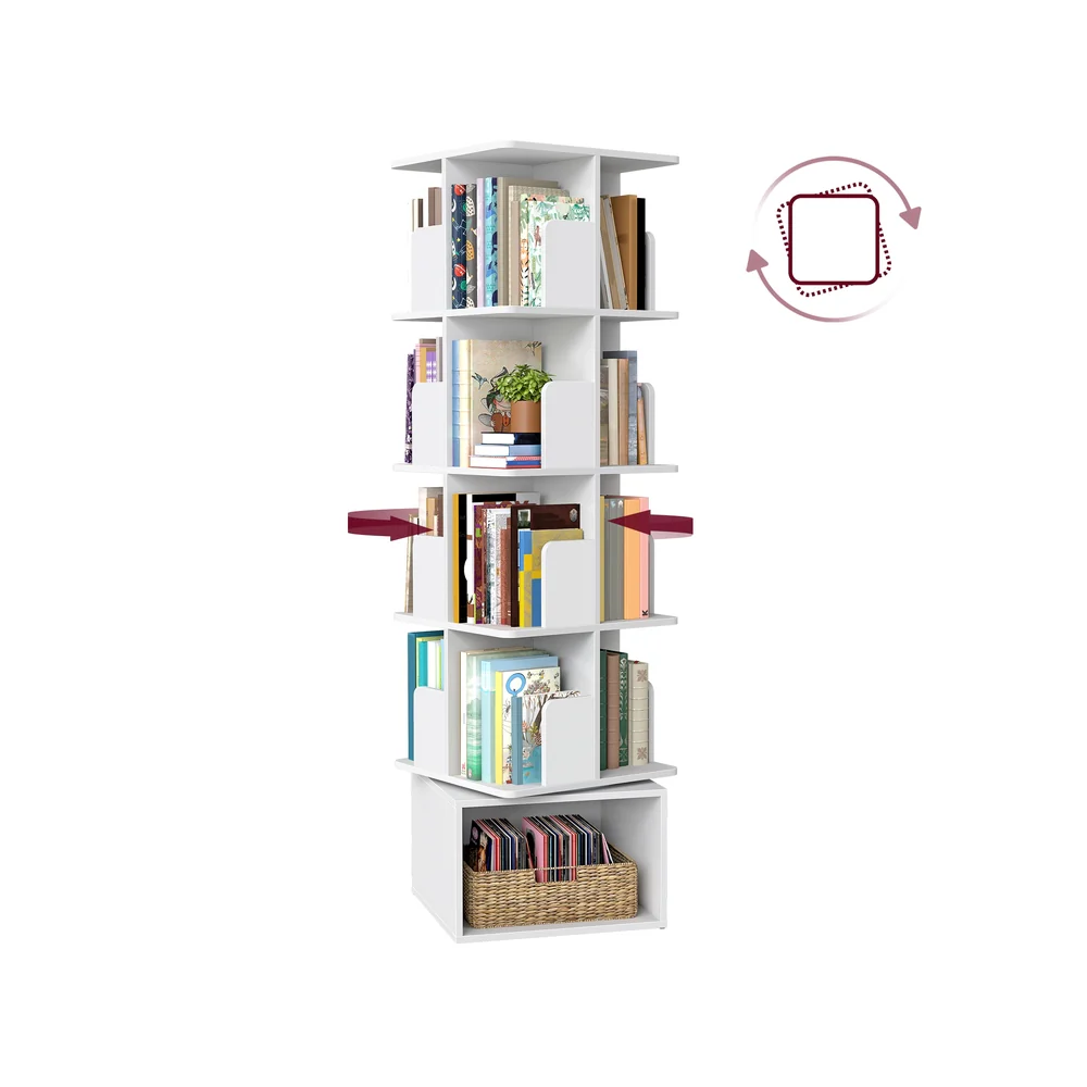 Custos Kollektion - Drehbares Bücherregal mit offenen Fächern - Image 2