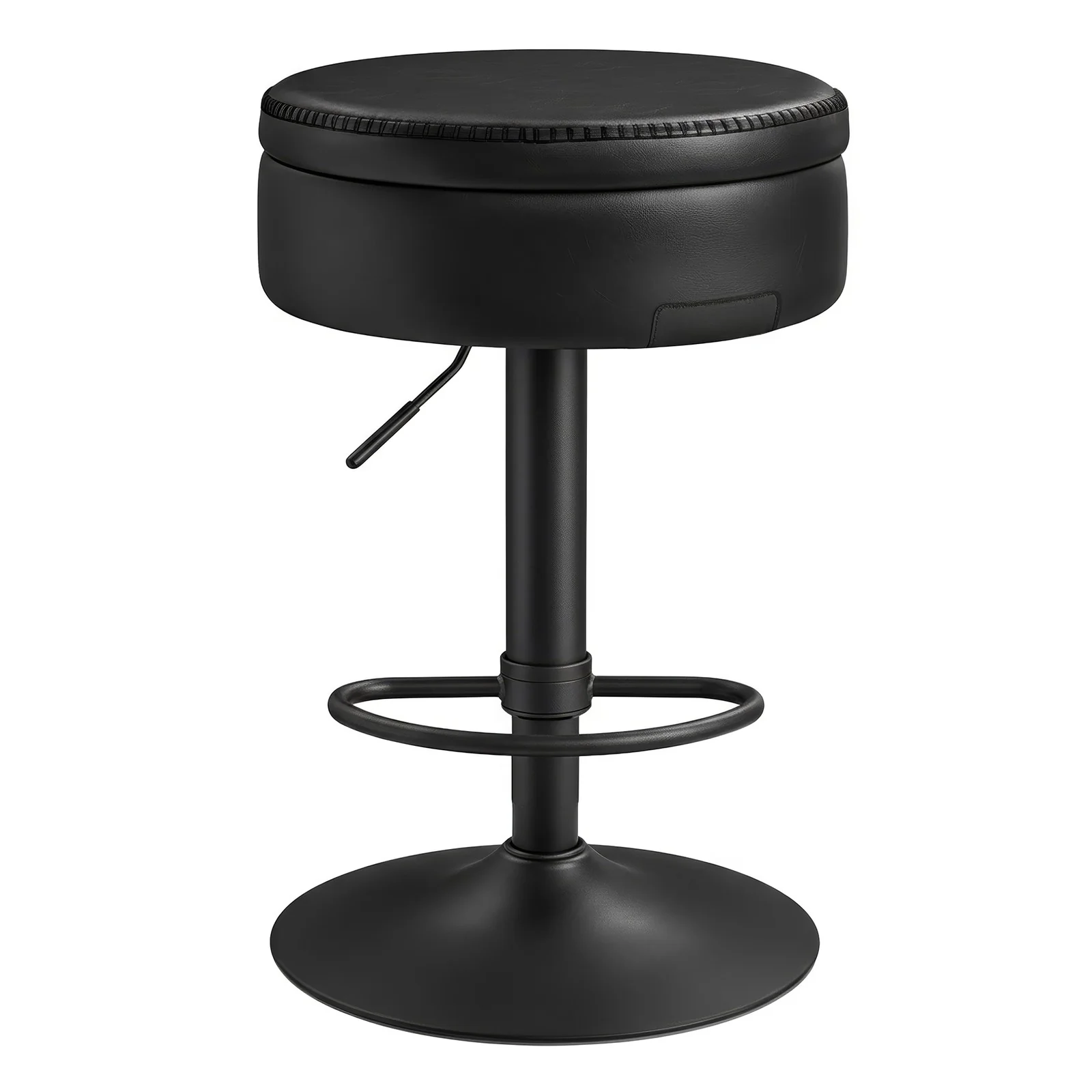 Drehbarer Barhocker mit Stauraum