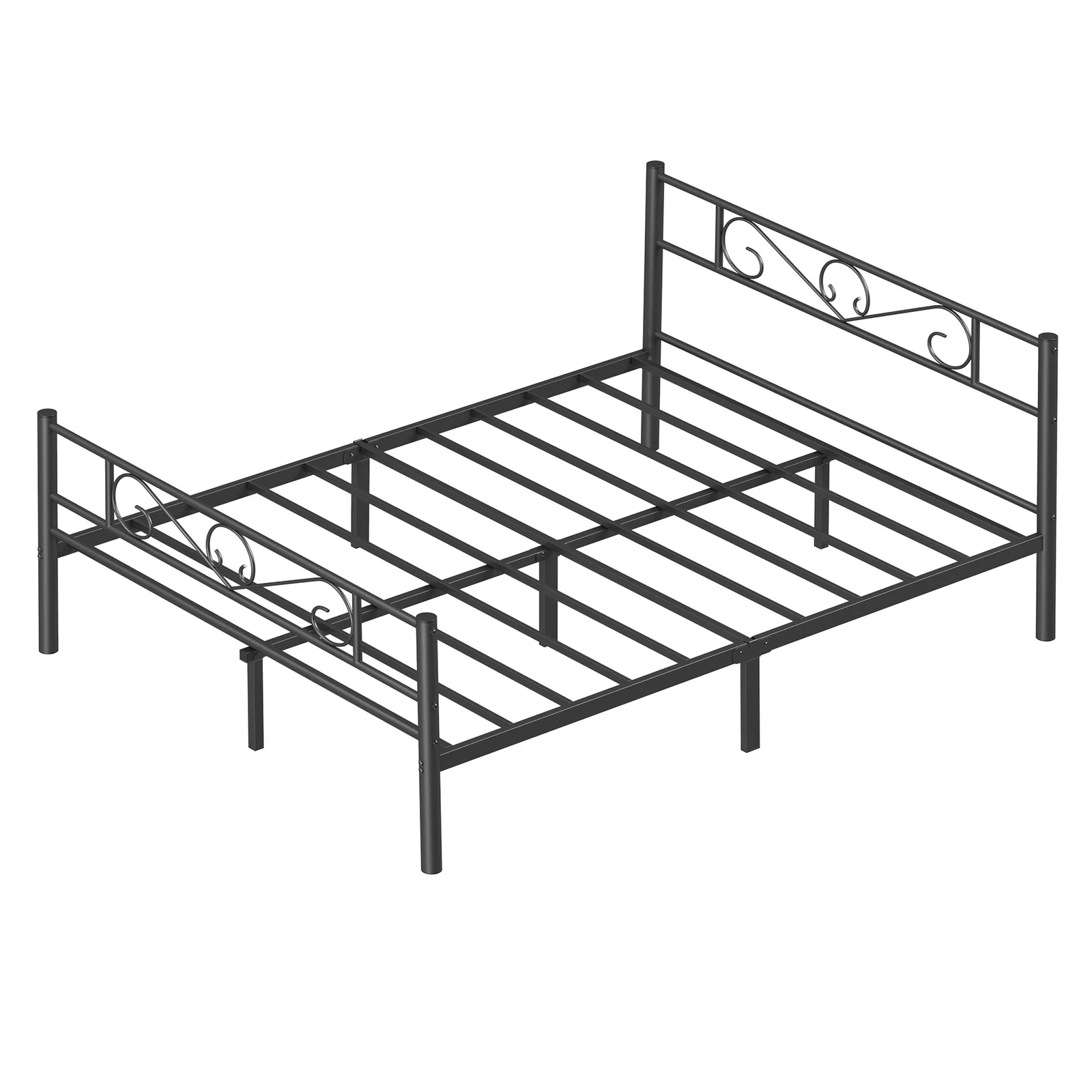 Einzelbettgestell aus Metall Weiß - Image 3