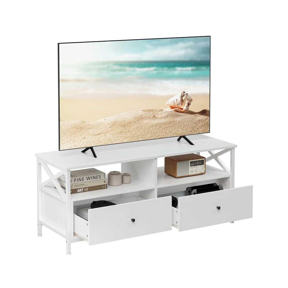 TV-Schrank mit 2 Schubladen und 2 offenen Fächern - Image 2